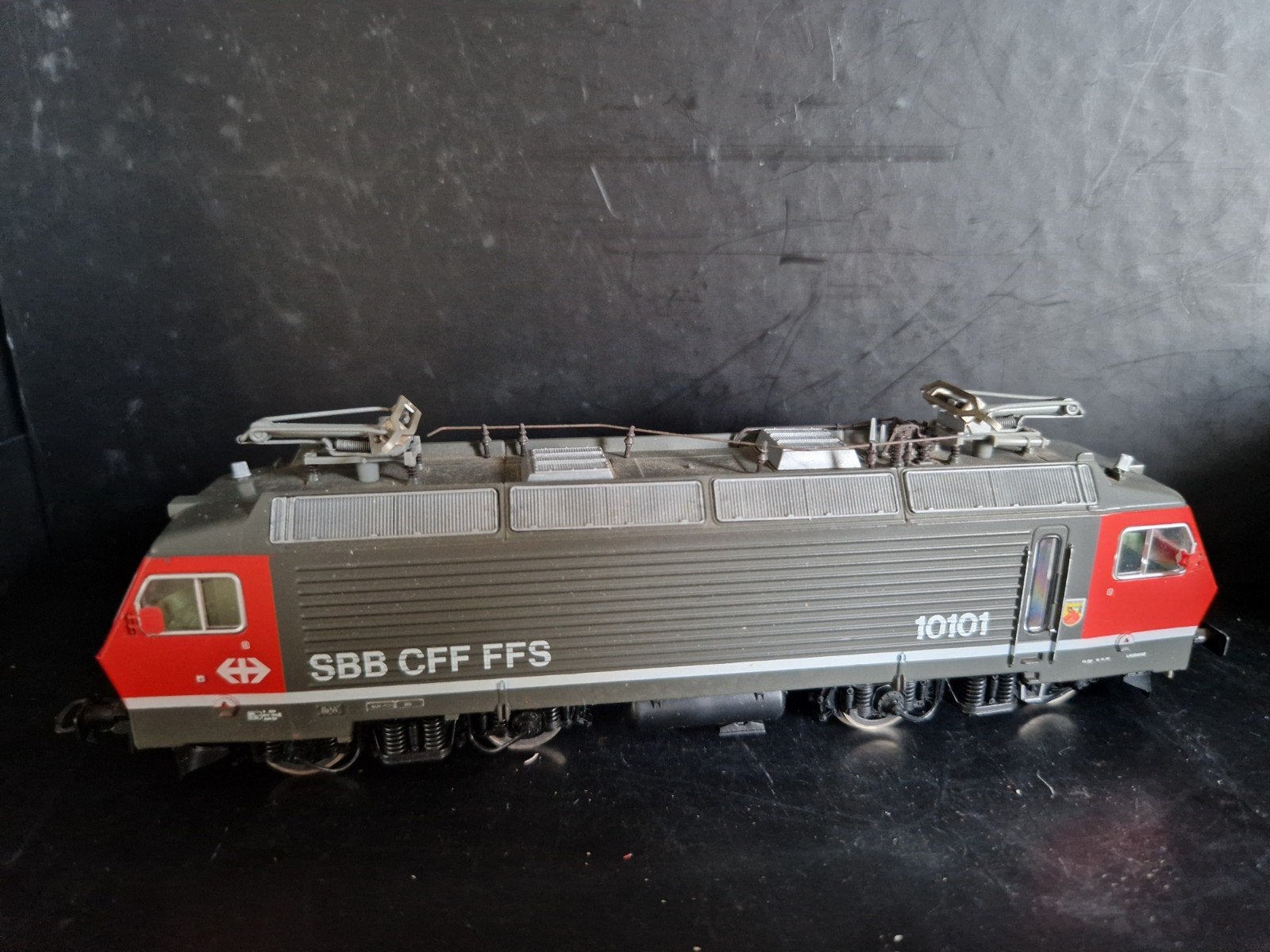 Roco H0 SBB CFF FFS Re 4/4 Locomotief 10101, Hobby en Vrije tijd, Ophalen of Verzenden, Zo goed als nieuw, Roco, Analoog