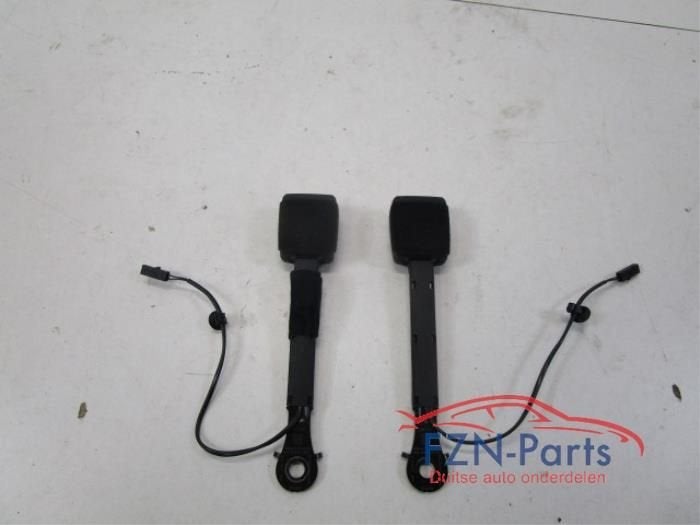 VW Polo 2G Gordelspanners Set L+R Voorzijde, Ophalen of Verzenden, Gebruikt