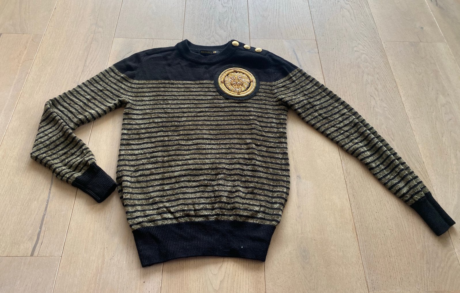 Balmain s nieuwstaat wol, Ophalen of Verzenden, Zo goed als nieuw, Maat 46 (S) of kleiner, Zwart
