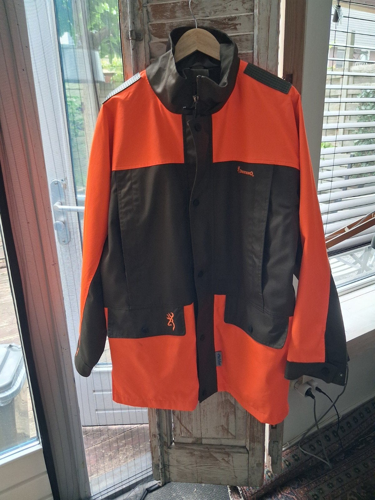 Outdoor jas  Browning mt L, Maat 52/54 (L), Browning, Oranje, Ophalen of Verzenden