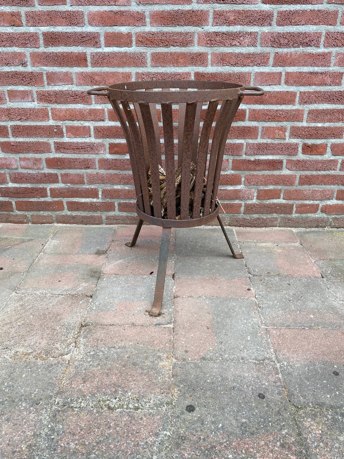 Vuurkorf, Ophalen, Gebruikt, Vuurkorf