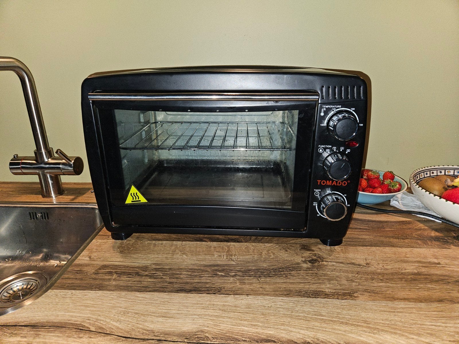 Tomado Mini-oven - Compact en Handig, Ophalen, Minder dan 45 cm, Minder dan 45 cm, Vrijstaand