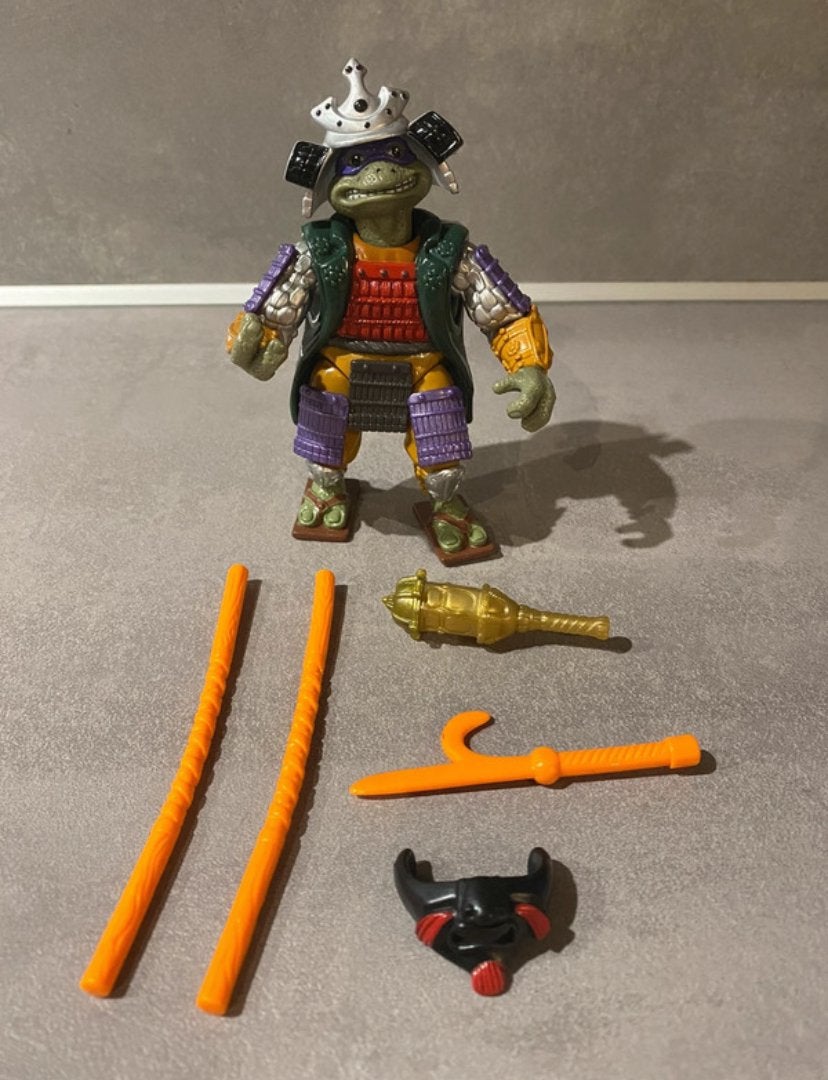 Tmnt Turtles: movie 3 samurai don 1993 playmates toys, Verzamelen, Ophalen of Verzenden, Gebruikt