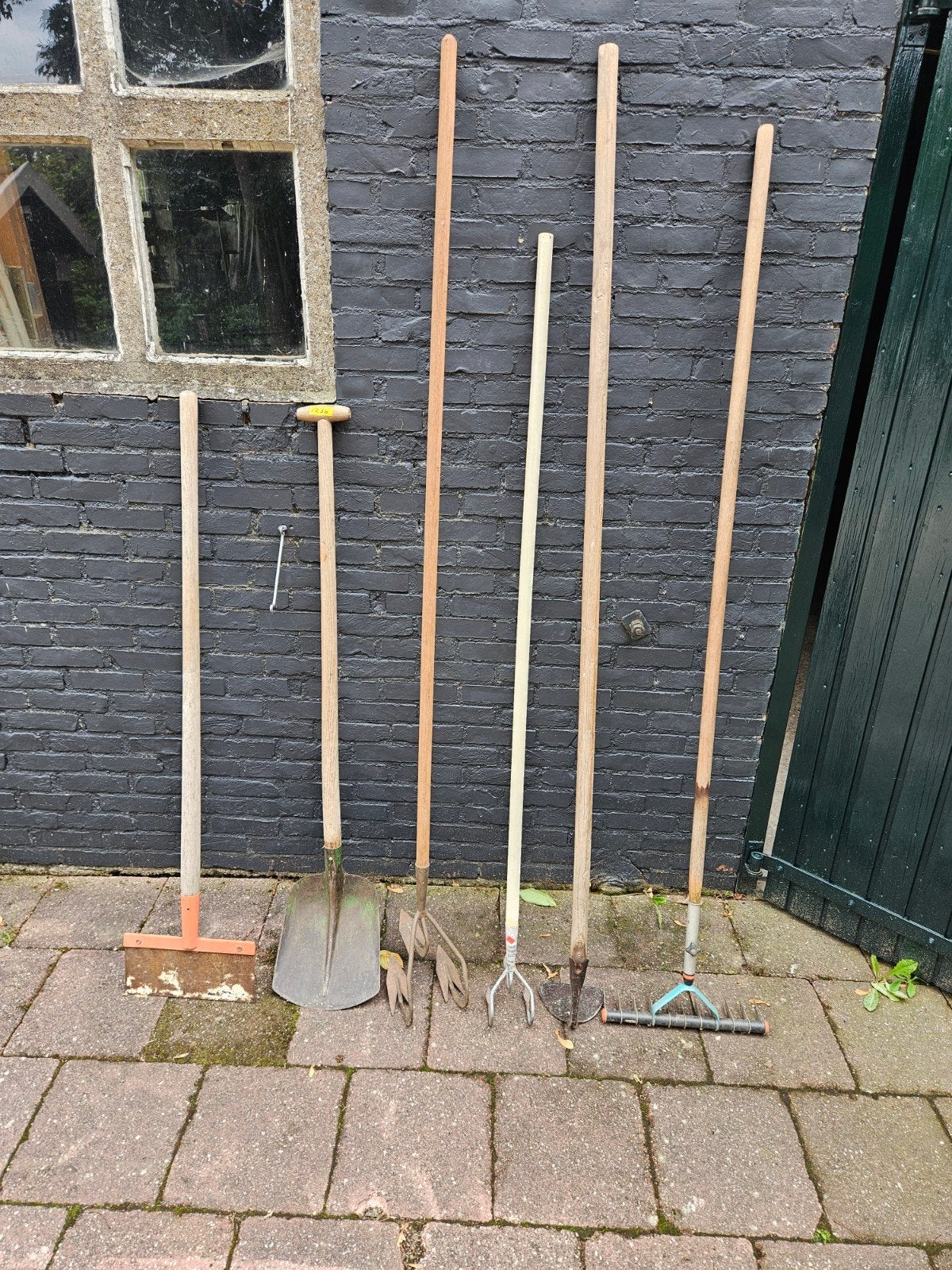 tuingereedschap schep,cultivator,verticuteerhark,luiwagen, Ophalen