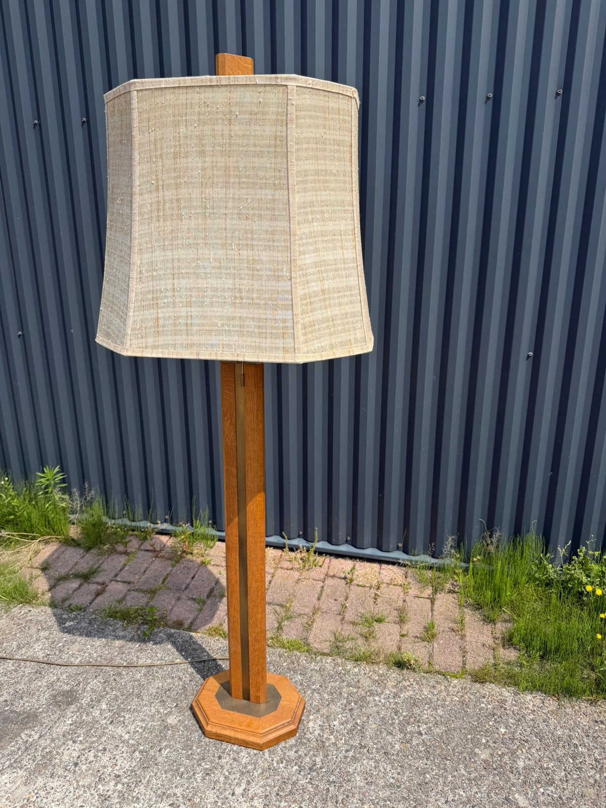 Vintage schemerlamp lamp brutalist, Ophalen, F, Gebruikt, C