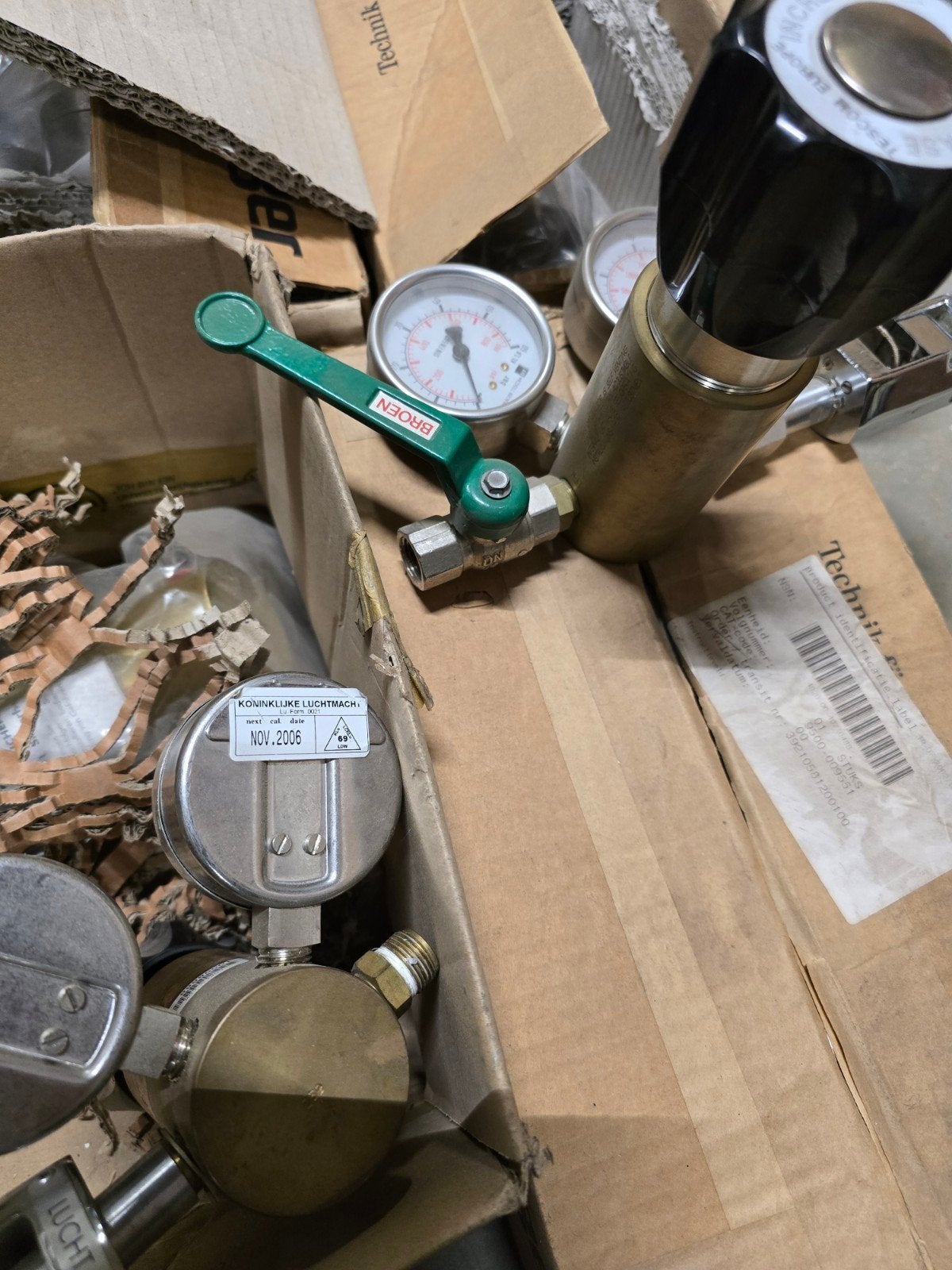 Drukregelaar Tescom 44-1112-24 Dräger reduceerventiel partij, Ophalen of Verzenden, Nieuw, Druk
