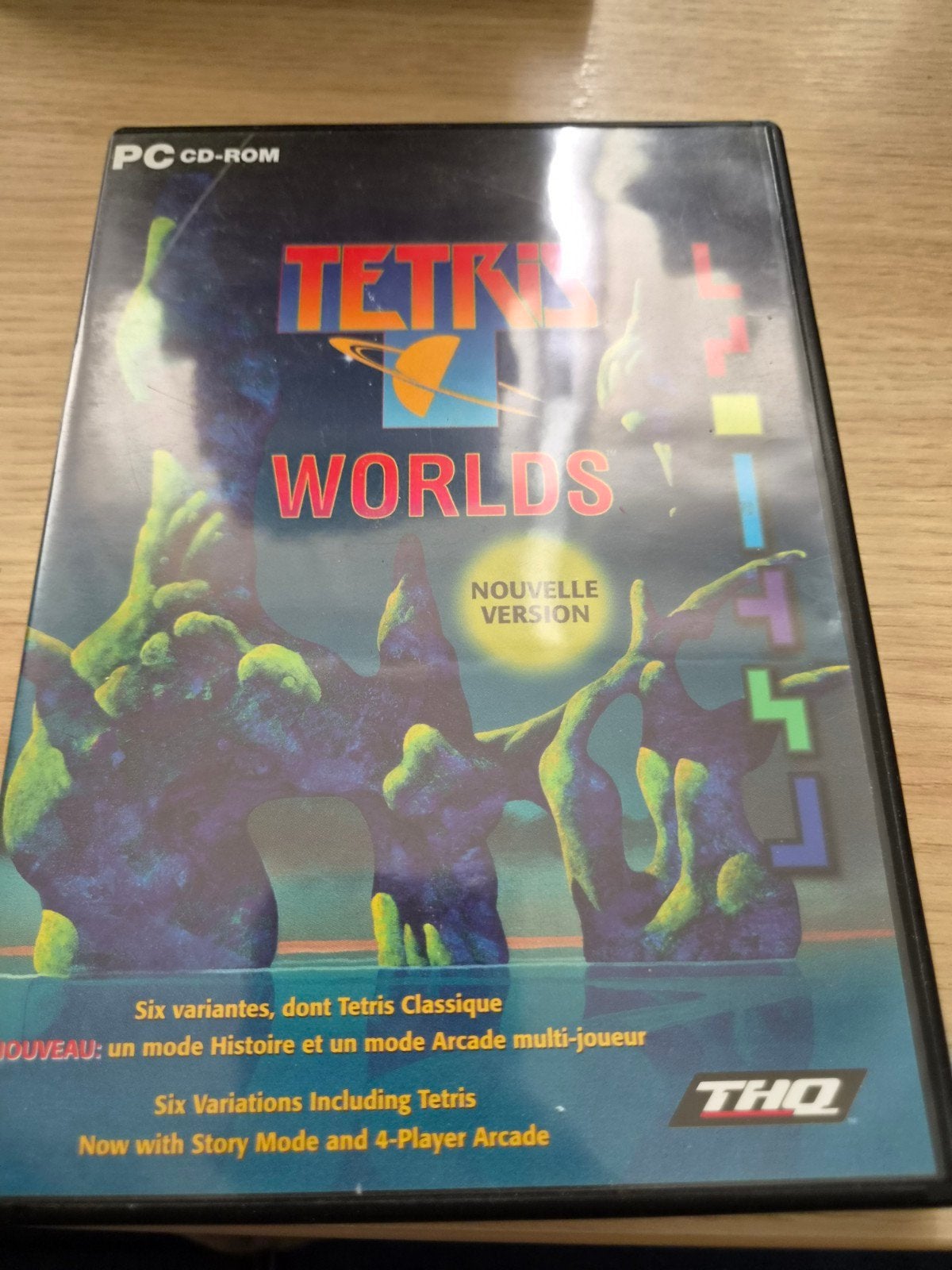 Tetris Worlds PC CD-ROM - Klassieke Puzzelgame, Puzzel en Educatief, Gebruikt, Eén computer, Ophalen of Verzenden