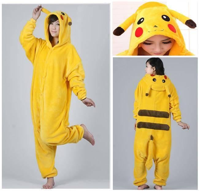 Pokemon Pikachu onesie verkleden NIEUW veel maten kind volw, Kinderen en Baby's, Carnavalskleding en Verkleedspullen, Ophalen of Verzenden