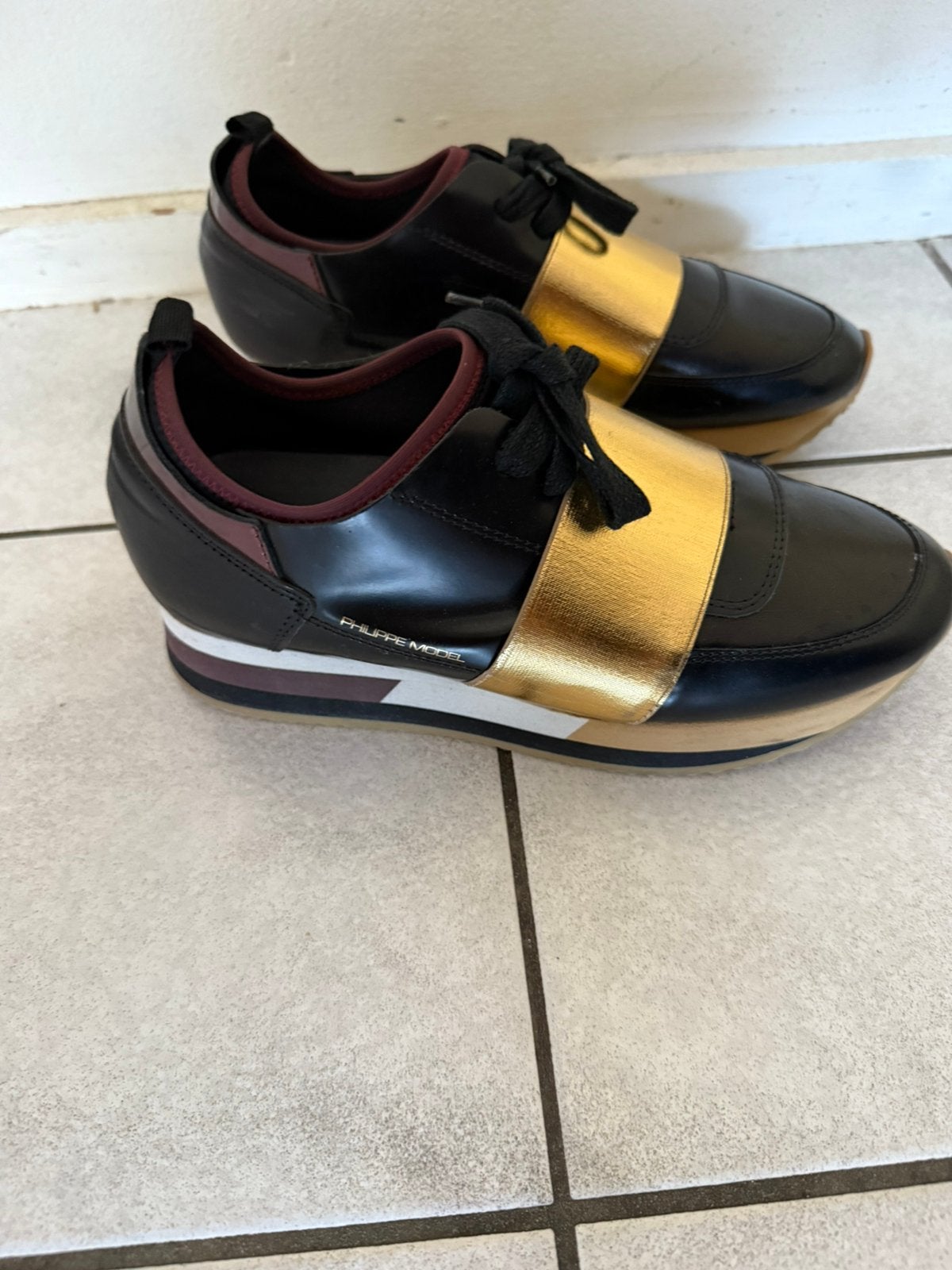 Philippe Model sneakers maat 38, Kleding | Dames, Schoenen, Zwart, Ophalen of Verzenden, Sneakers of Gympen, Zo goed als nieuw