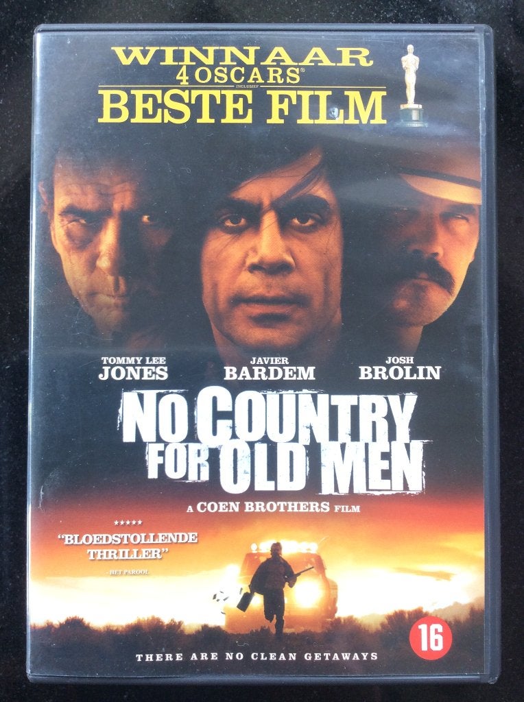 No Country For Old Men DVD, Vanaf 16 jaar, Ophalen of Verzenden, Zo goed als nieuw, Overige genres