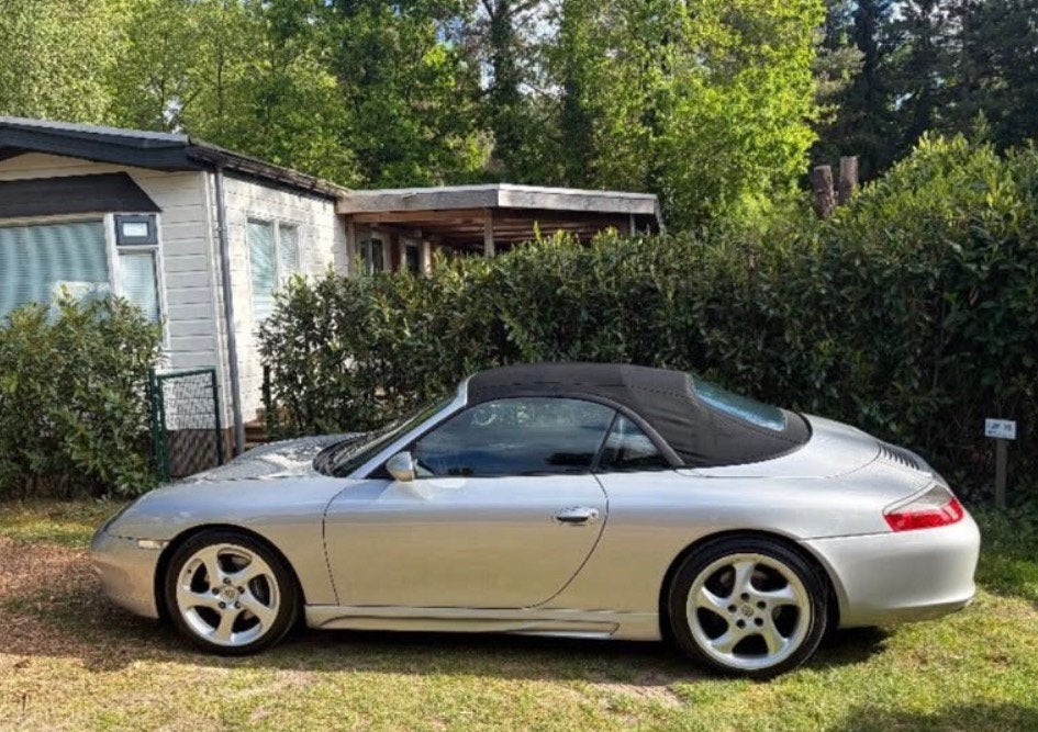 Porsche 911 996 cabrio inruil mogelijk., Automaat, Achterwielaandrijving, Zwart, Cabriolet
