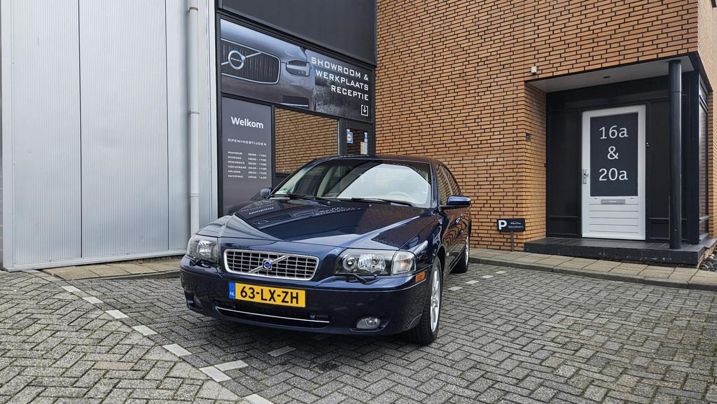 Volvo S80 2.9 T6 Geartronic Exclusive, Auto's, Volvo, Beige, Blauw, 2922 cc, Stoelverwarming