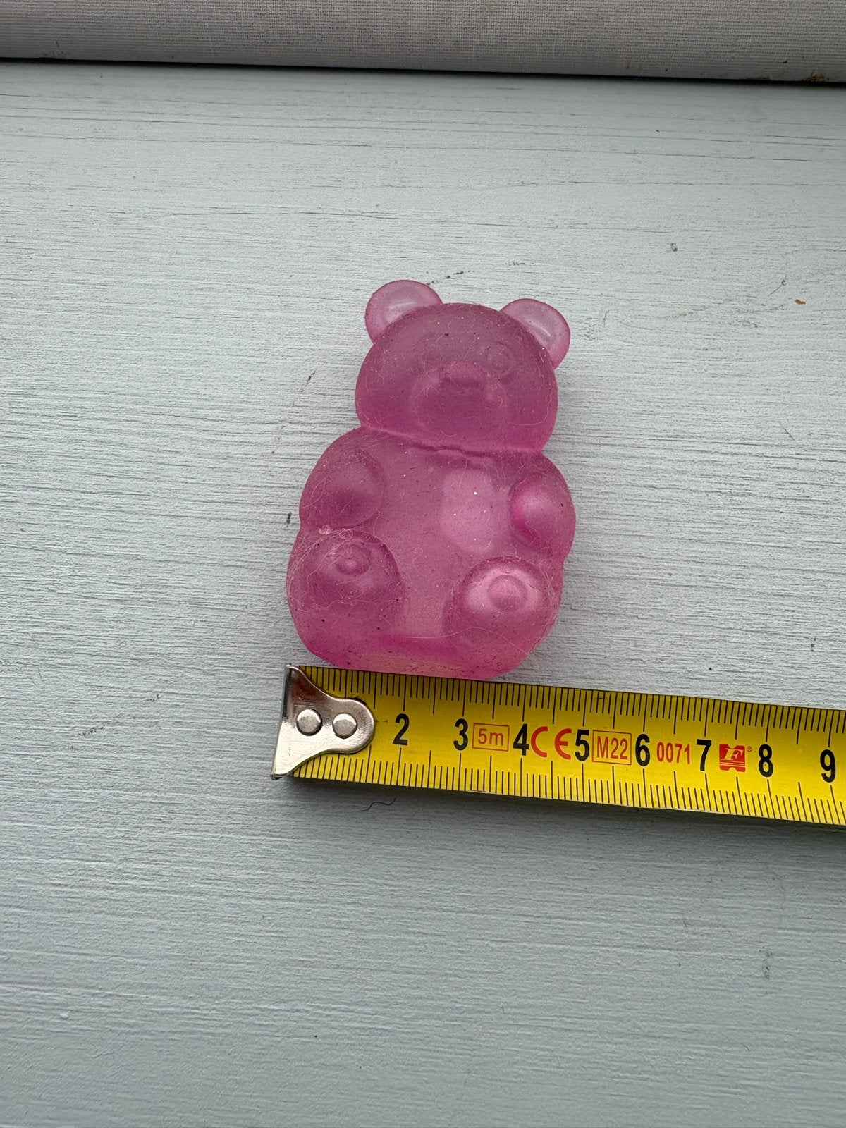Roze Gummy Bear Squishy - Stressverlichter, Ophalen, Nieuw, Jongen of Meisje