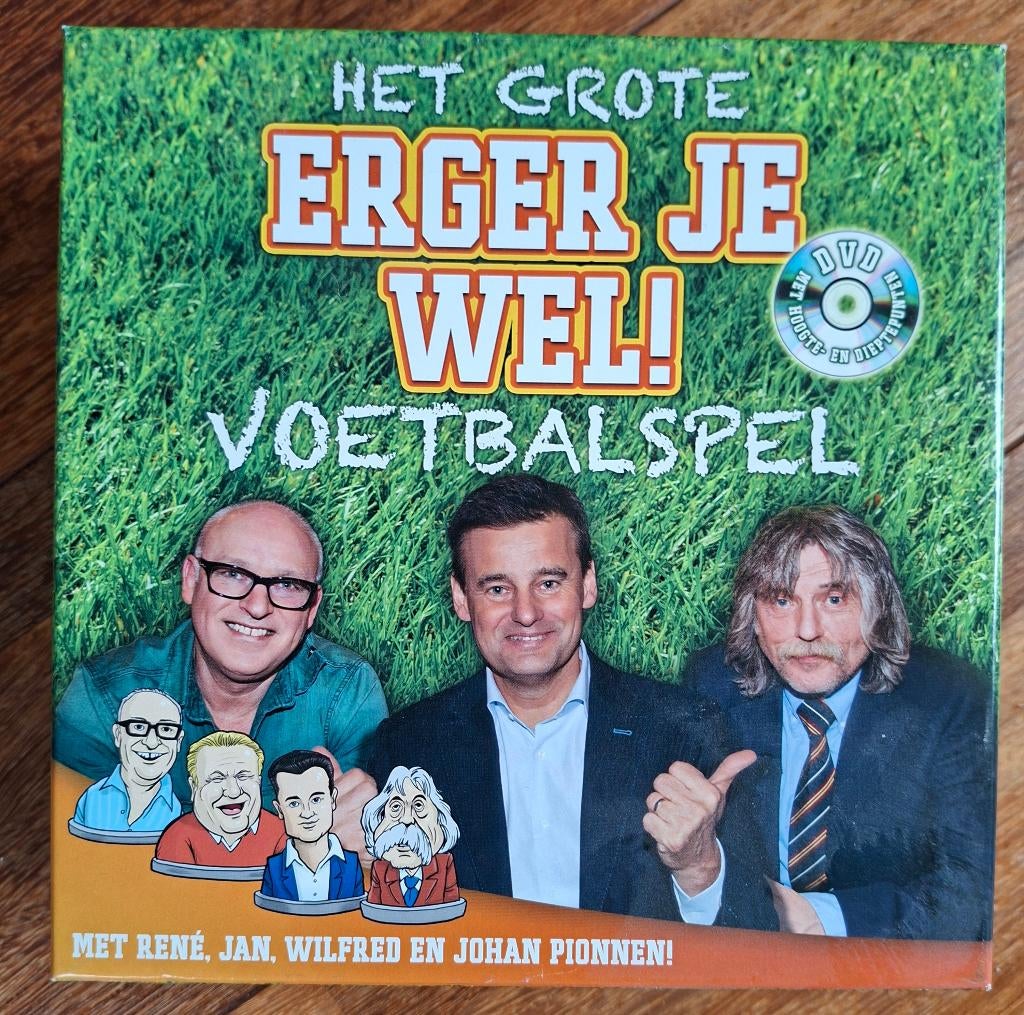 Voetbalspel Erger je wel, Een of twee spelers, Ophalen, Zo goed als nieuw