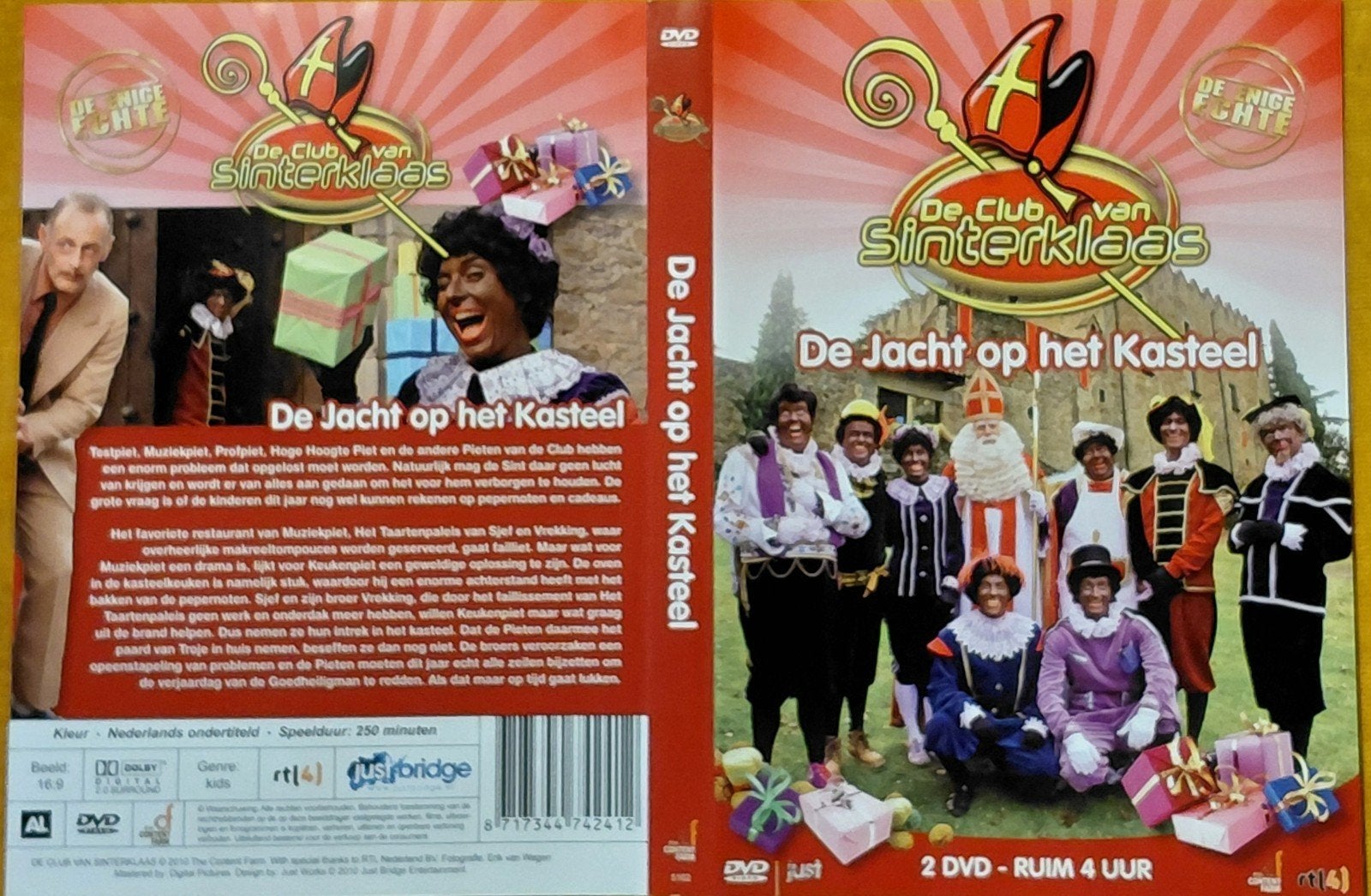 De Club van Sinterklaas - De Jacht op het Kasteel (2 DVD), Gebruikt, Alle leeftijden, Nederlands, Tv-serie