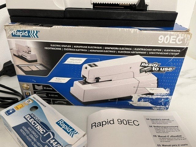 Elektrische nietmachine Rapid 90EC, Ophalen of Verzenden, Zo goed als nieuw