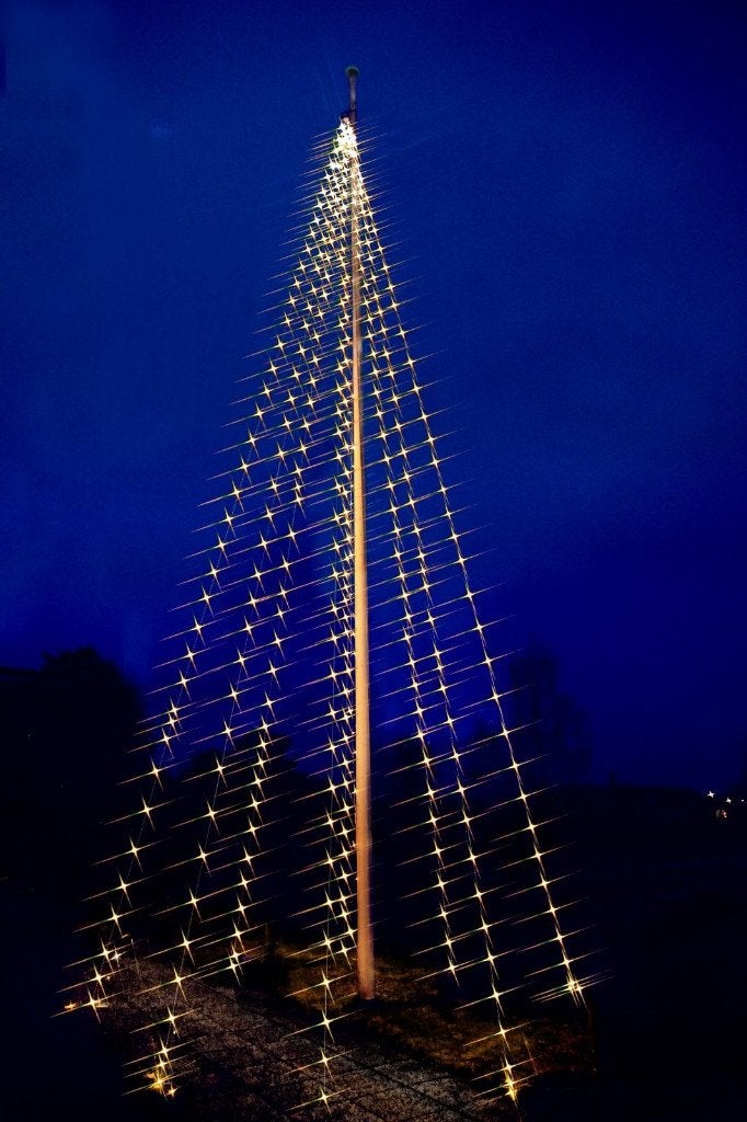 Vlaggenmastverlichting / Kerstverlichting 8 meter Lengte!, Diversen, Kerst, Nieuw, Ophalen of Verzenden