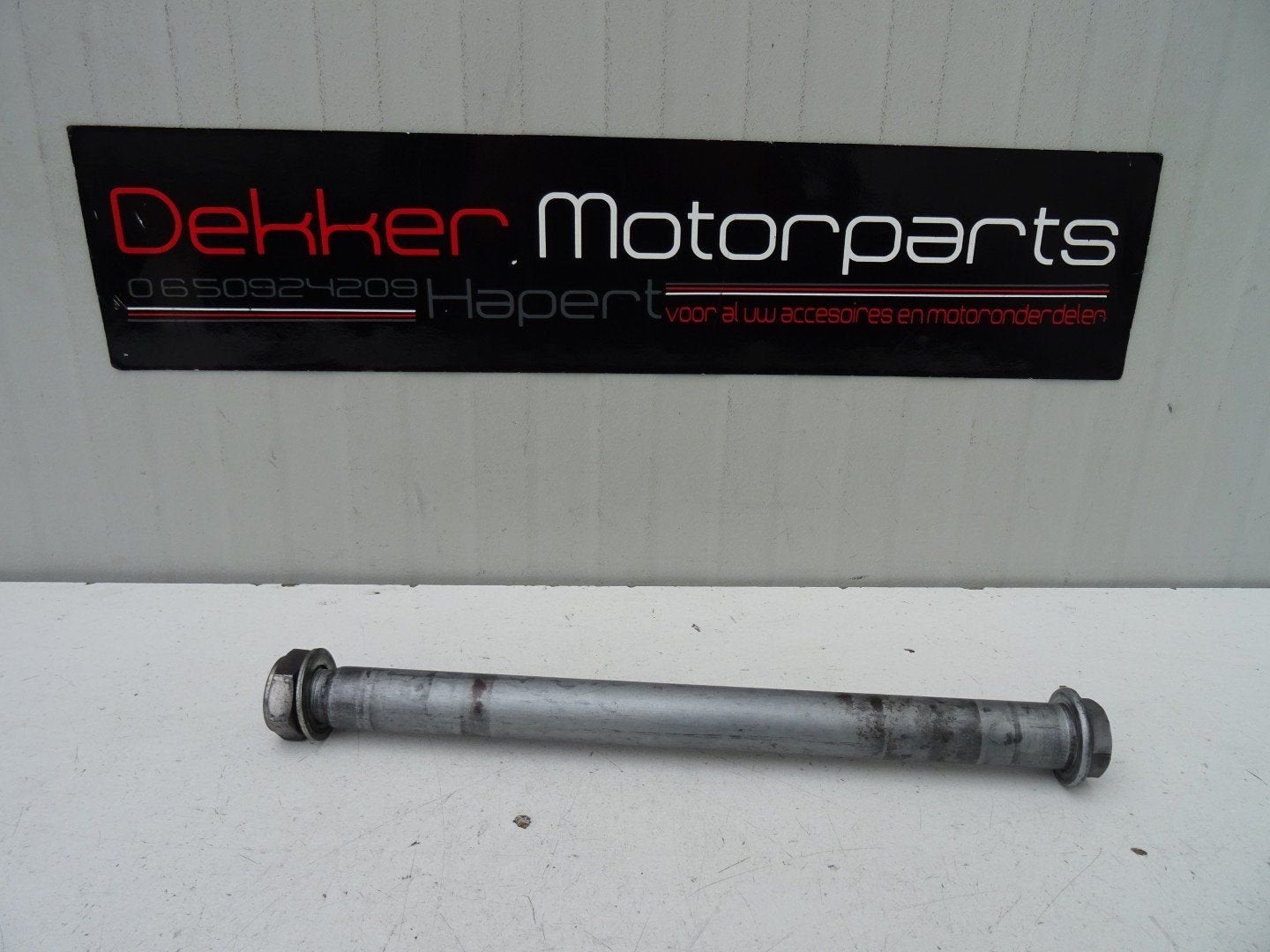 Achter As / Wheel Axle Honda CBR600RR 2003-2004 PC37, Gebruikt, -, -, Ophalen of Verzenden
