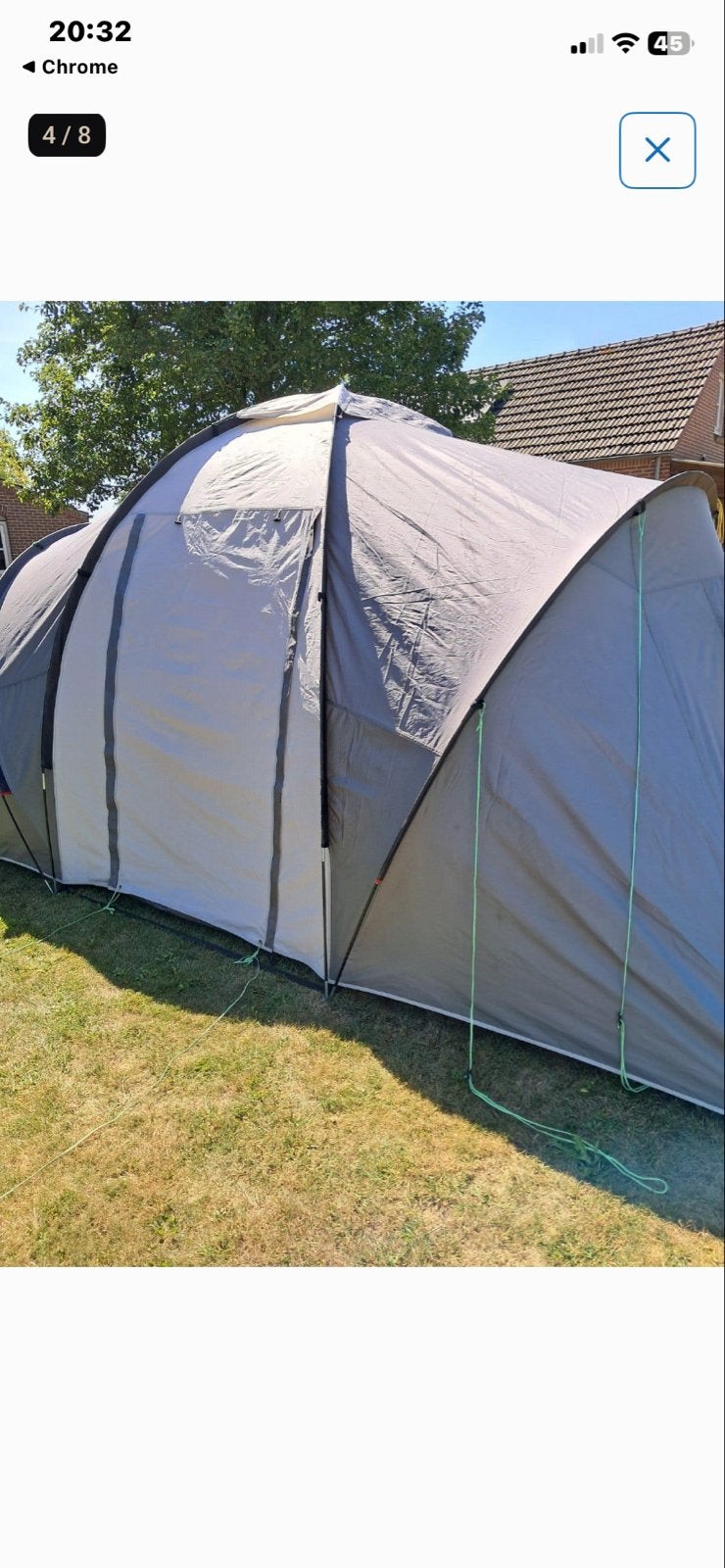 Coleman Ridgeline  tent - 4 persoons, Ophalen of Verzenden, Gebruikt, Tot en met 4