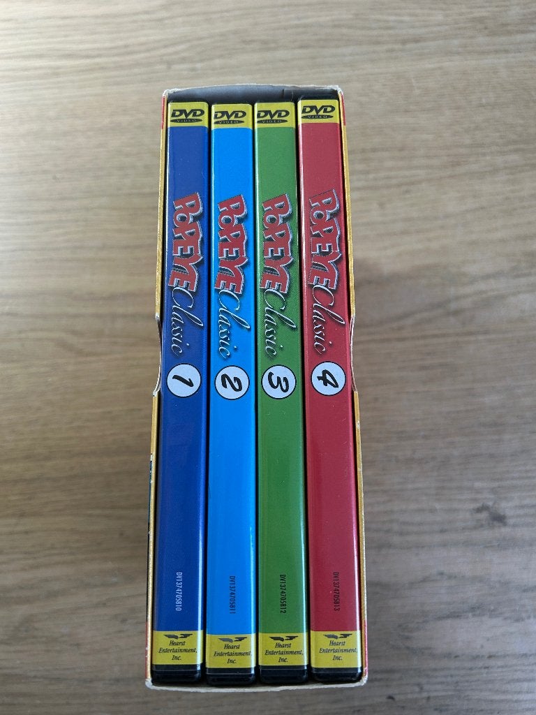DVD Popeye Classics, Alle leeftijden, Ophalen of Verzenden, Zo goed als nieuw, Amerikaans