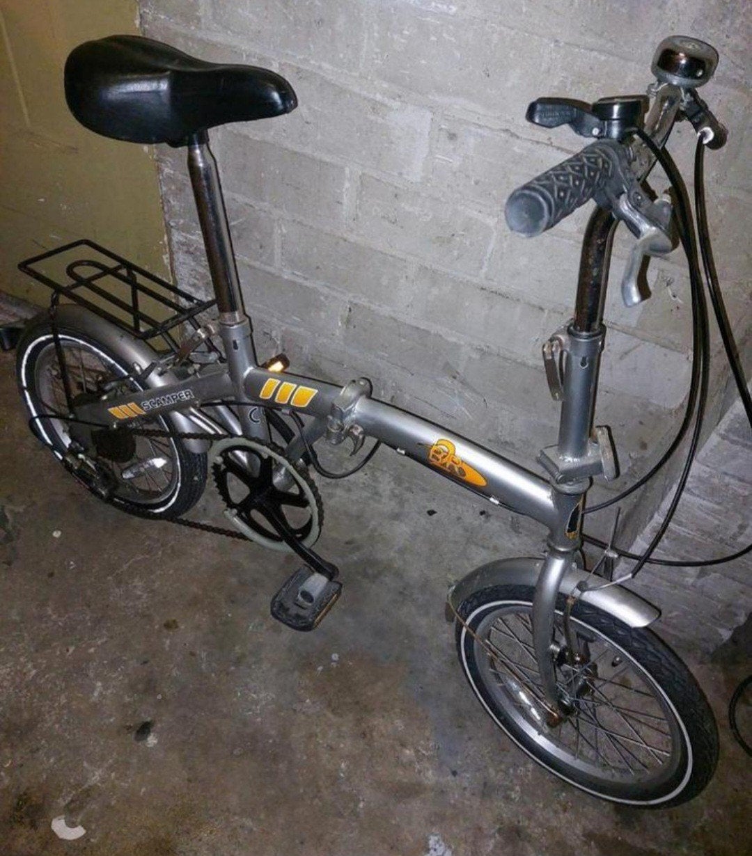 vouwfiets met versnellingen, Ophalen, Staal, 24 inch of meer