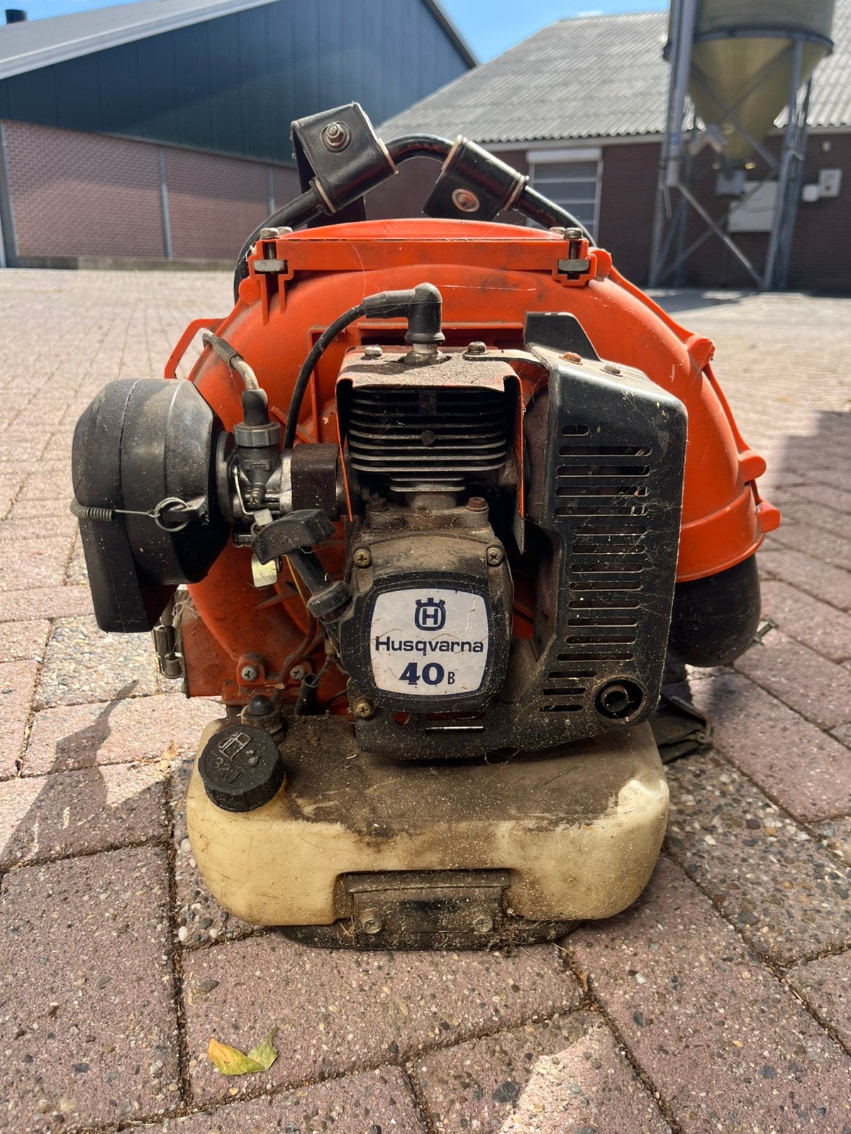 Husqvarna 40B bladblazer, Ophalen, Gebruikt, Benzine, Ruggedragen