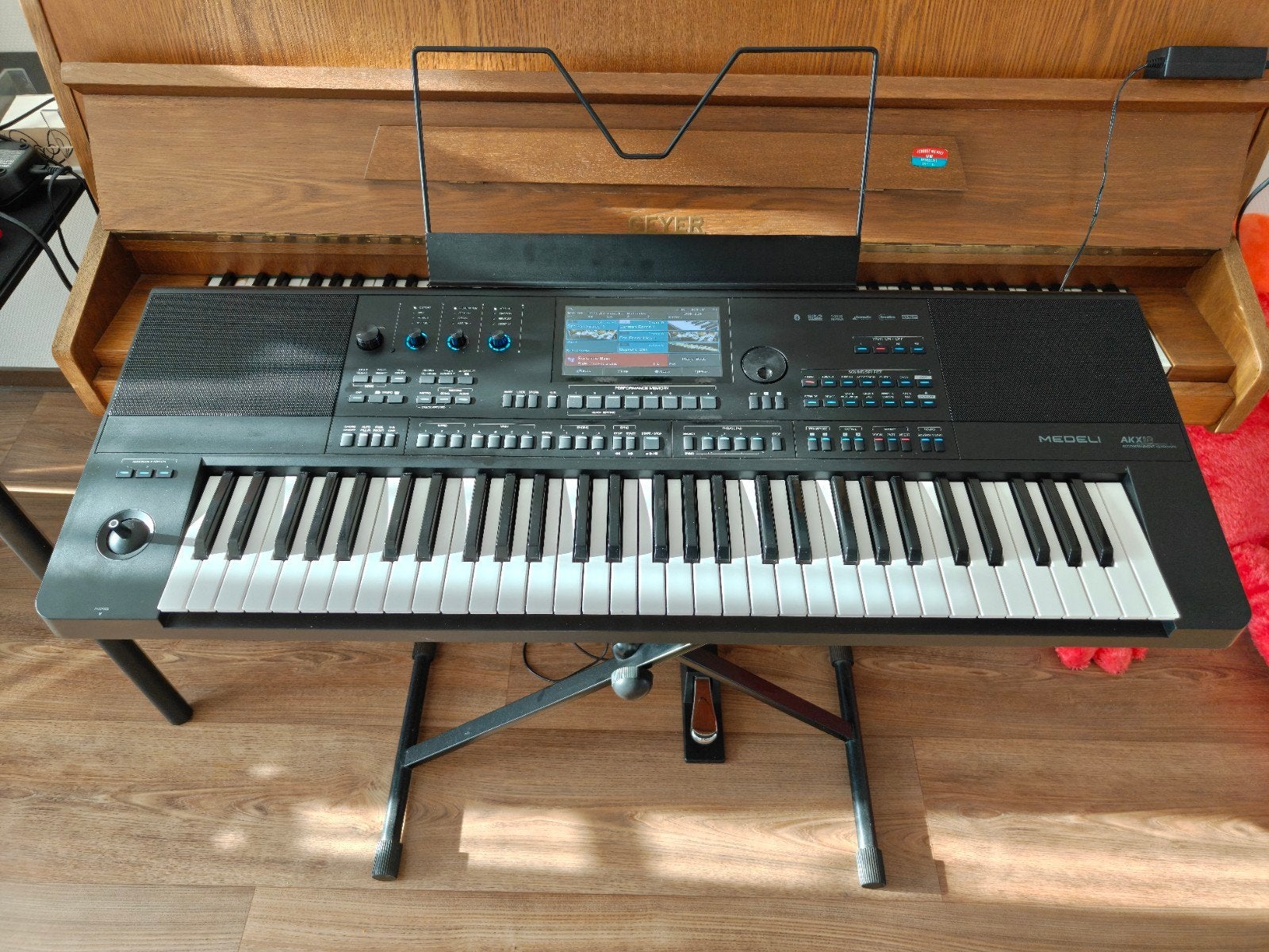 Medeli akx10 professionele keyboard te koop, Muziek en Instrumenten, Keyboards, Ophalen, 61 toetsen, Medeli