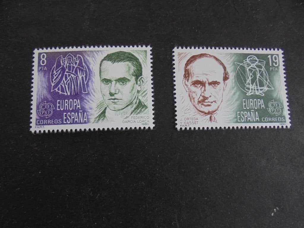CEPT Spanje 1980 postfris, Verzenden, Postfris, Overige thema's