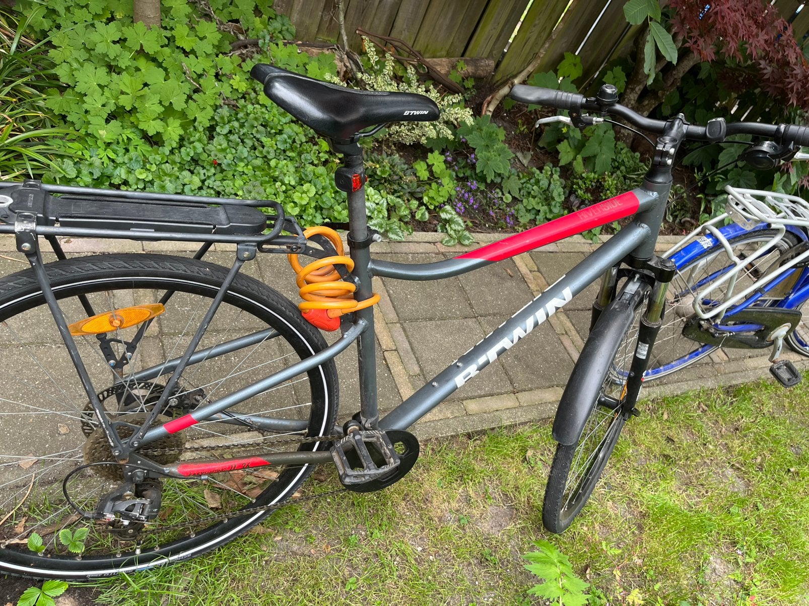 Sportieve fiets halve mountainbike, Fietsen en Brommers, Fietsen | Jongens, Ophalen, Zo goed als nieuw, 26 inch of meer