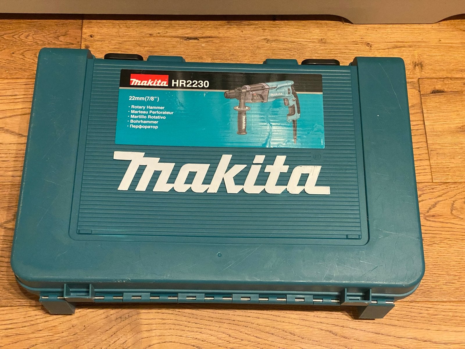 Makita HR2230 Boorhamer in koffer, Ophalen, Boor- en/of Breekhamer, Klopboormechanisme, Gebruikt