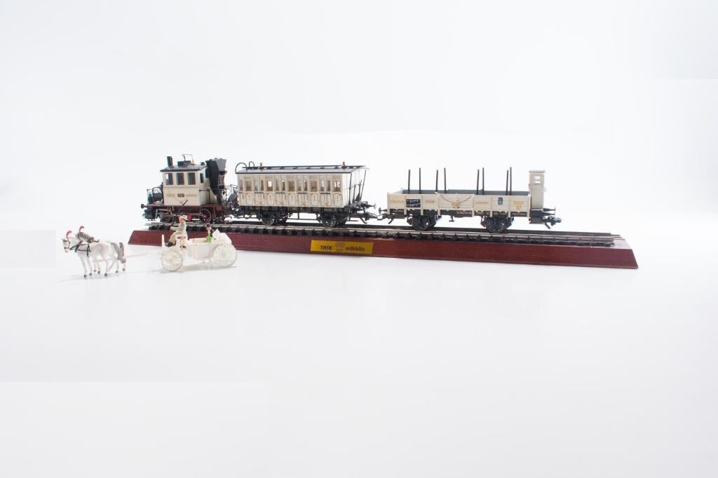 Marklin H0 OVP 28970 Hochzeits-Zug, Glaskasten van de DB, Wisselstroom, Treinset, Ophalen of Verzenden, Zo goed als nieuw