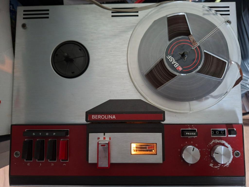 Bandrecorder Telefunken Berolina, Ophalen of Verzenden, Bandrecorder