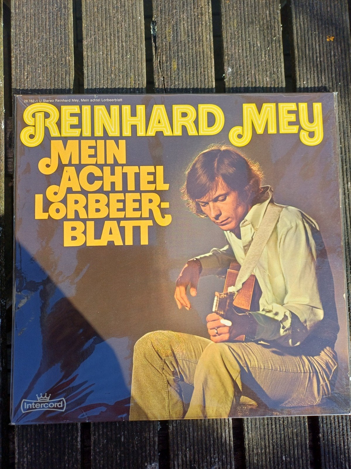 10 LP's Reinhard Mey met gesigneerde foto, Gebruikt, Ophalen of Verzenden, 1960 - 1969, 12 inch