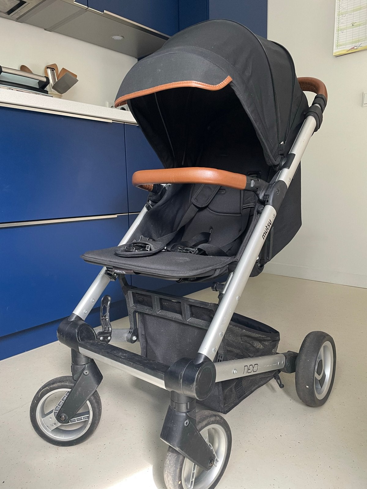 Mutsy Nexo kinderwagen, Gebruikt, Verstelbare duwstang, Mutsy, Ophalen