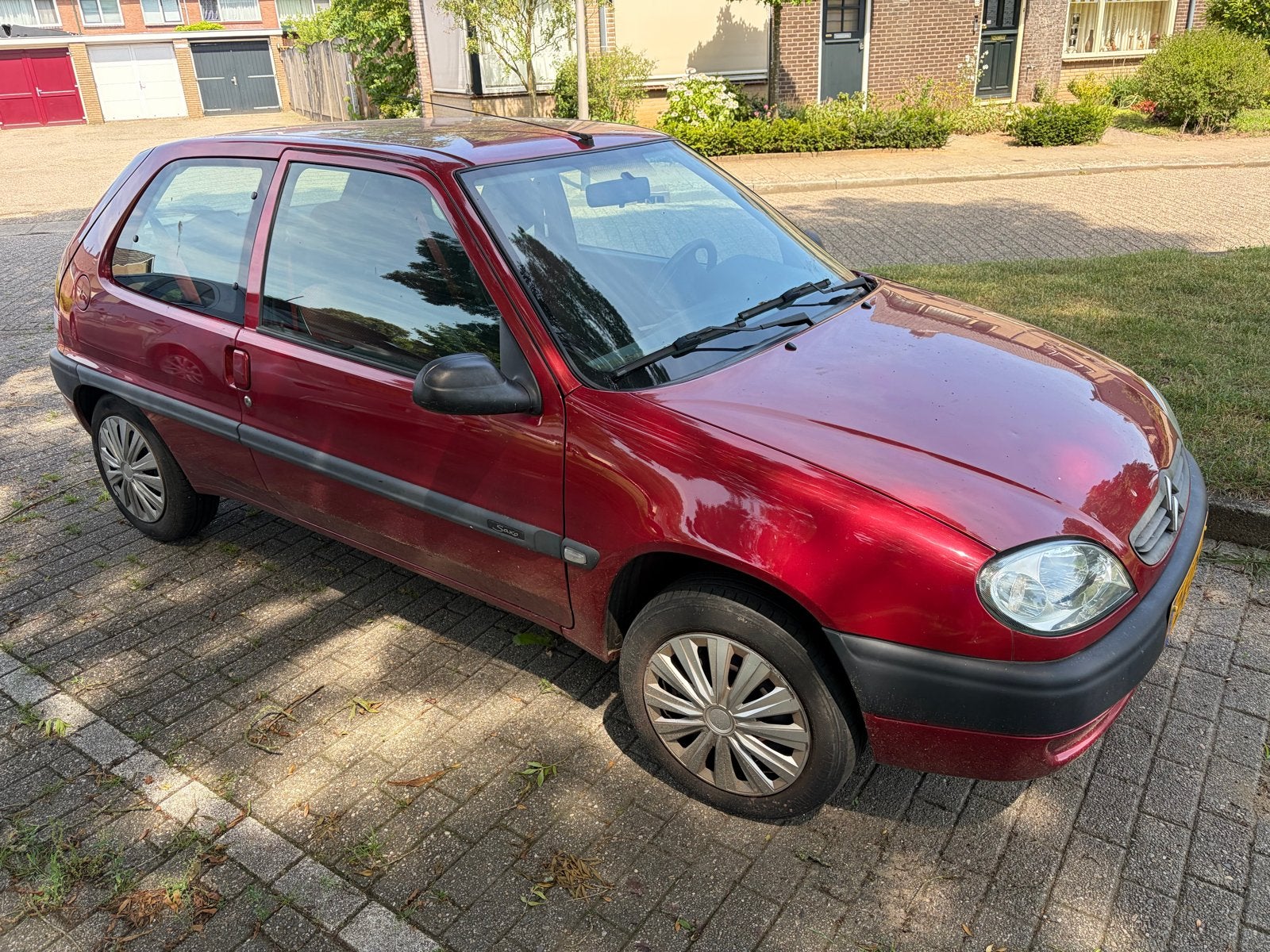 Citroën Saxo 1.1 2003 139000km klus auto met apk tot 4-2027!, Auto's, Citroën, 600 kg, 4 cilinders, Saxo, Origineel Nederlands