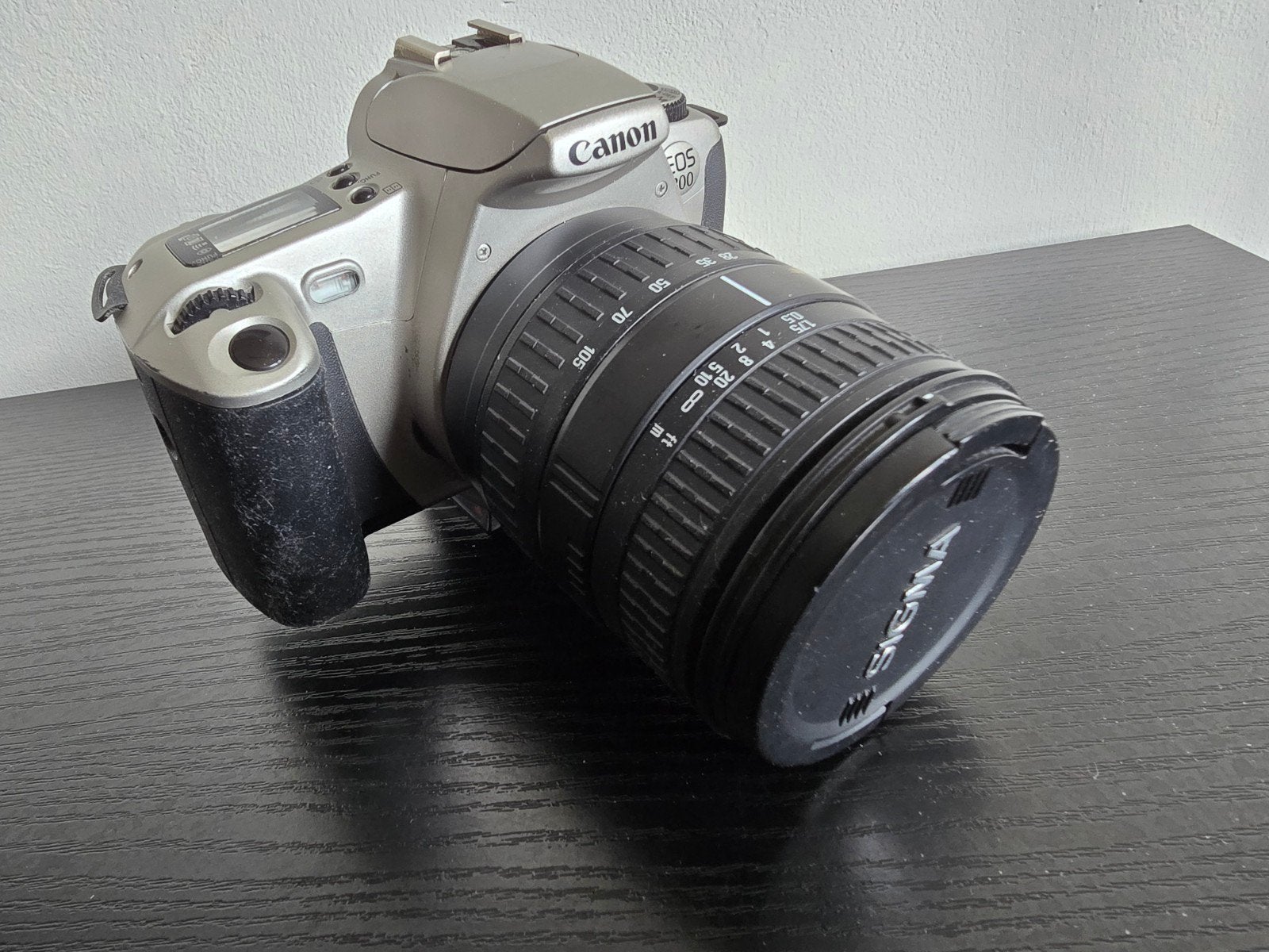 Canon EOS 300 Spiegelreflexcamera met Sigma lens, Ophalen, Gebruikt, Spiegelreflex, Canon
