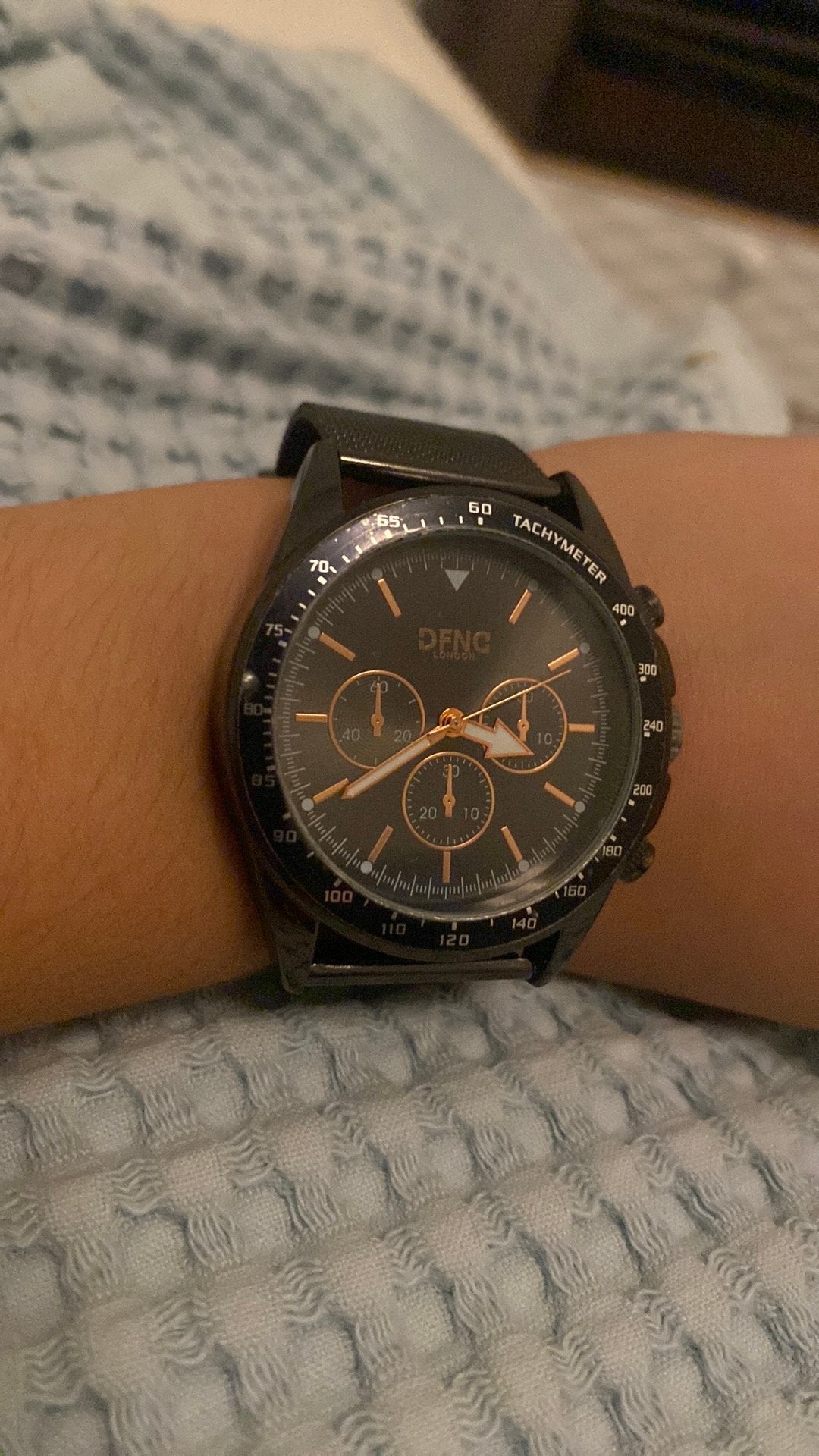 DFND London Horloge, Overige materialen, Polshorloge, Overige materialen, Zo goed als nieuw