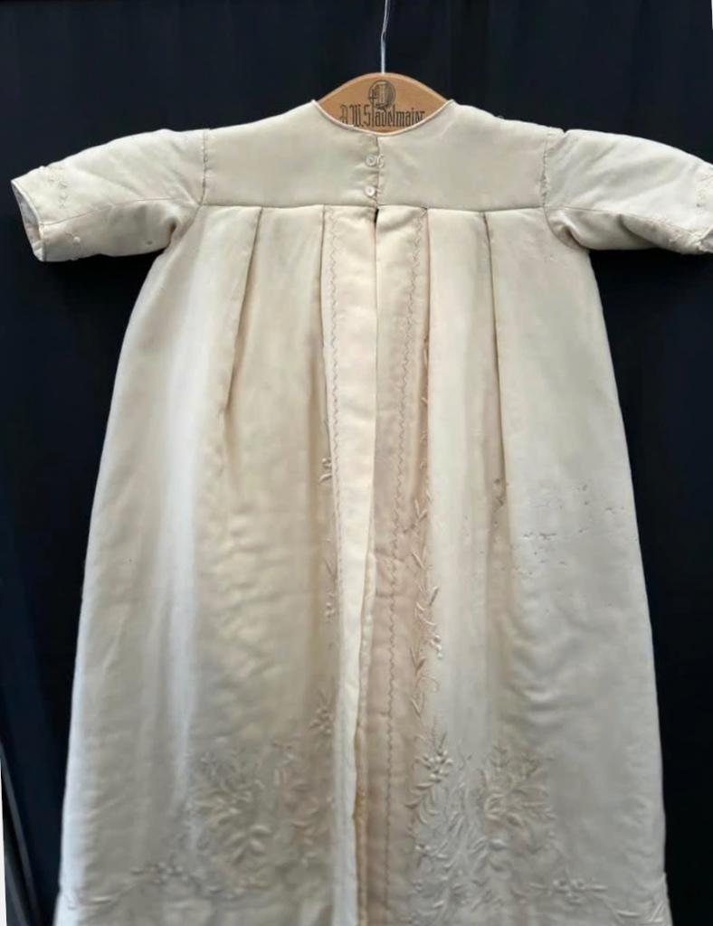 Antieke Franse doopcape, sleets, zeer oud, Antiek en Kunst, Ophalen of Verzenden, Kinderen