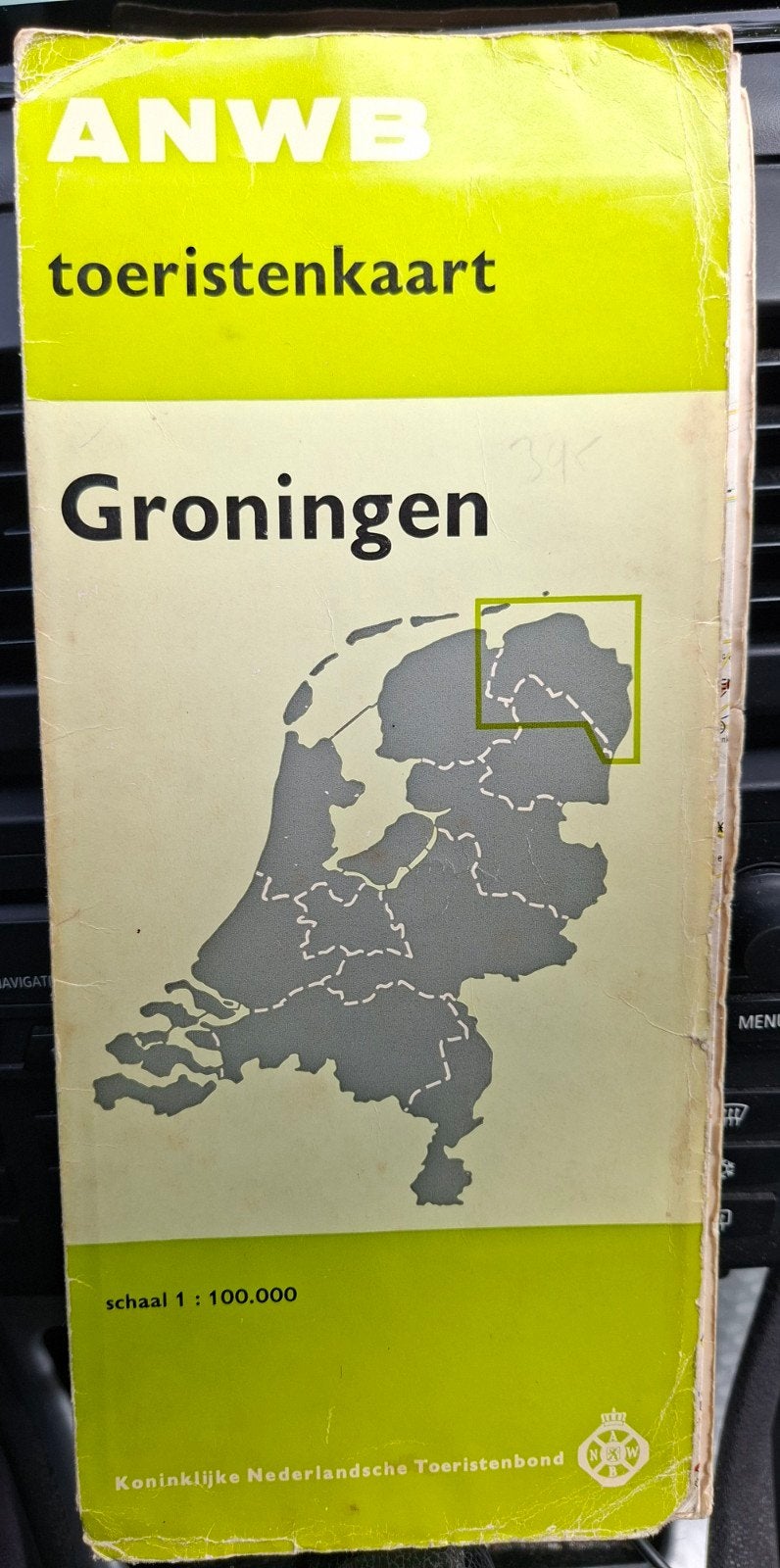 ANWB toeristenkaart Groningen, Boeken, 2000 tot heden, Ophalen of Verzenden, Nederland, Landkaart