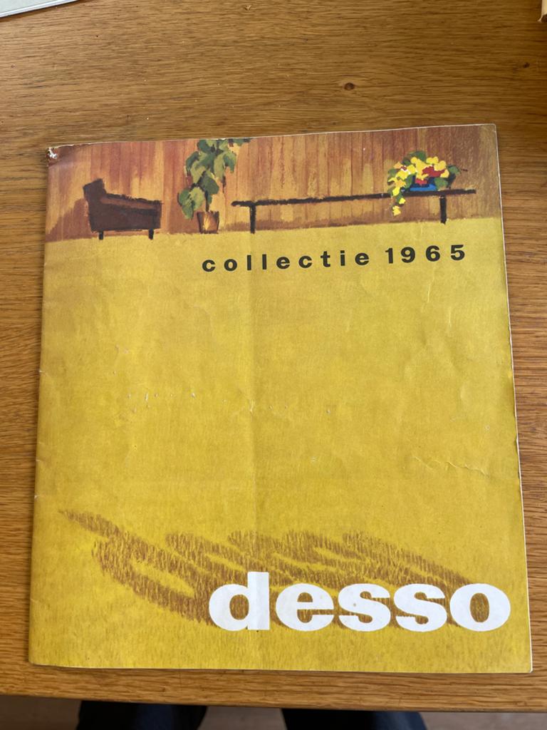 Desso Tapijt Collectie 1965 Catalogus - Vintage, Ophalen of Verzenden, Gelezen, Catalogus