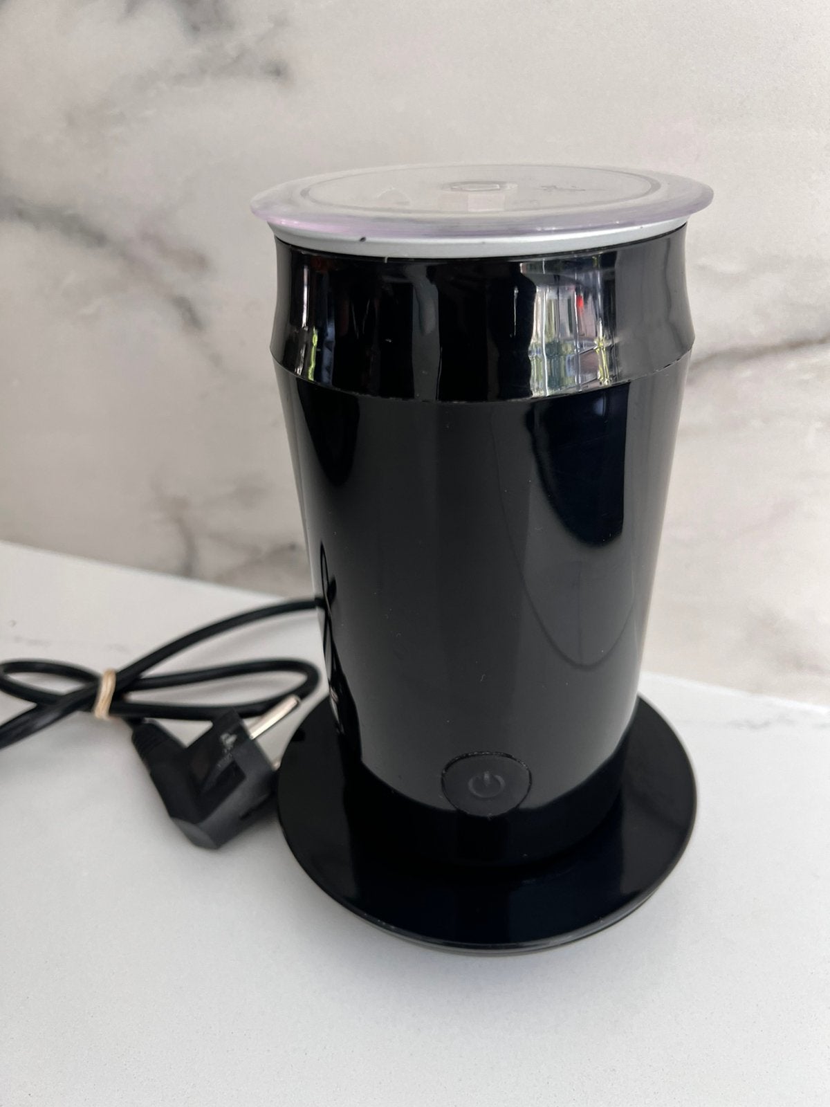 PHILIPS SENSEO ZWARTE ELEKTRISCHE MELKOPSCHUIMER, Ophalen of Verzenden, Gebruikt, Elektrische melkopschuimer