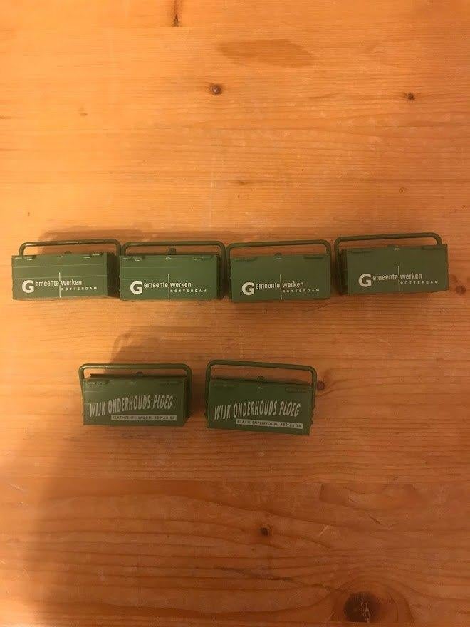 6 potloodslijpers Gemeente Werken Rotterdam/Onderhoudsploeg, Verzamelen, Ophalen of Verzenden, Zo goed als nieuw