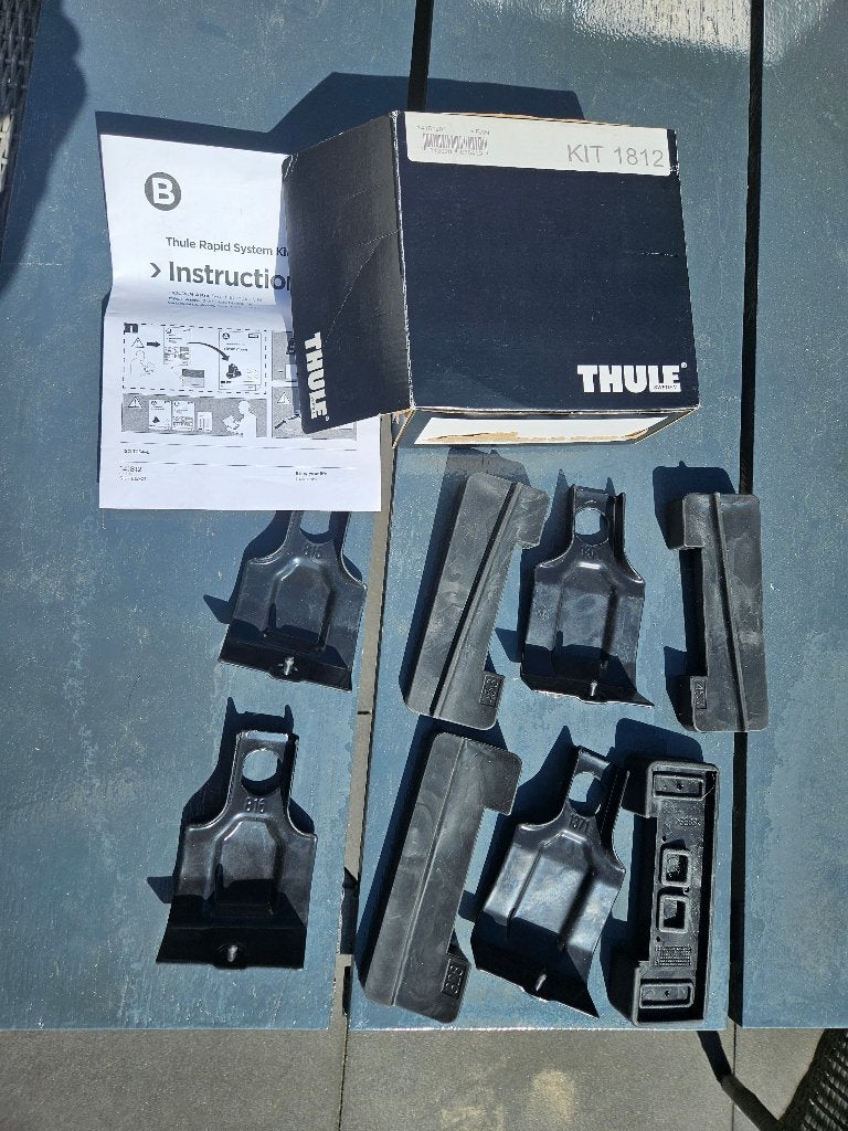 Thule Rapid System Kit 1812 - Dakdrager Bevestigingsset, Ophalen of Verzenden, Gebruikt