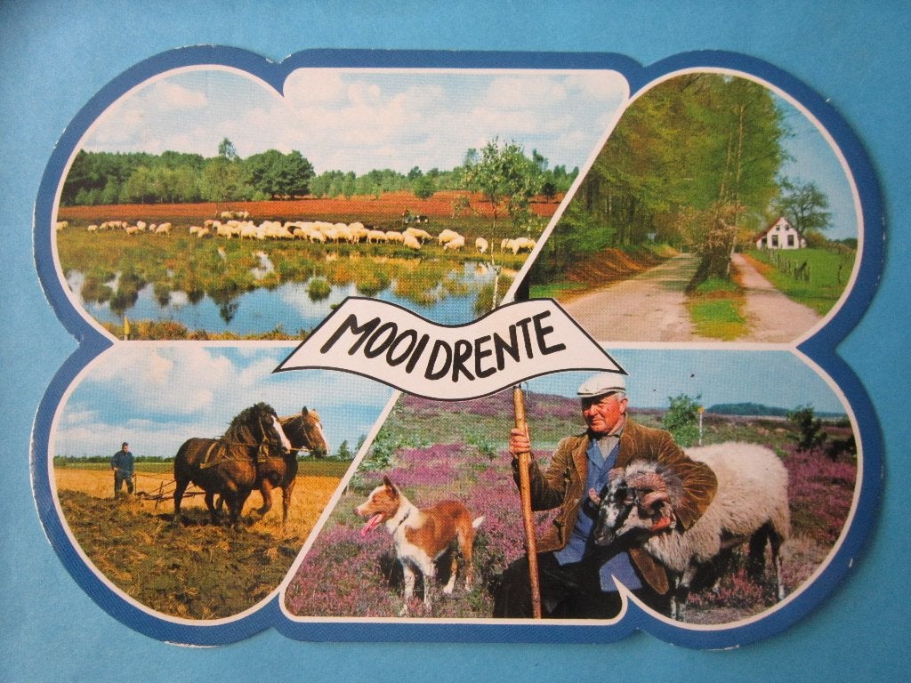 Ansichtkaart: Mooi Drenthe, Ophalen of Verzenden, 1960 tot 1980, Gelopen, Drenthe
