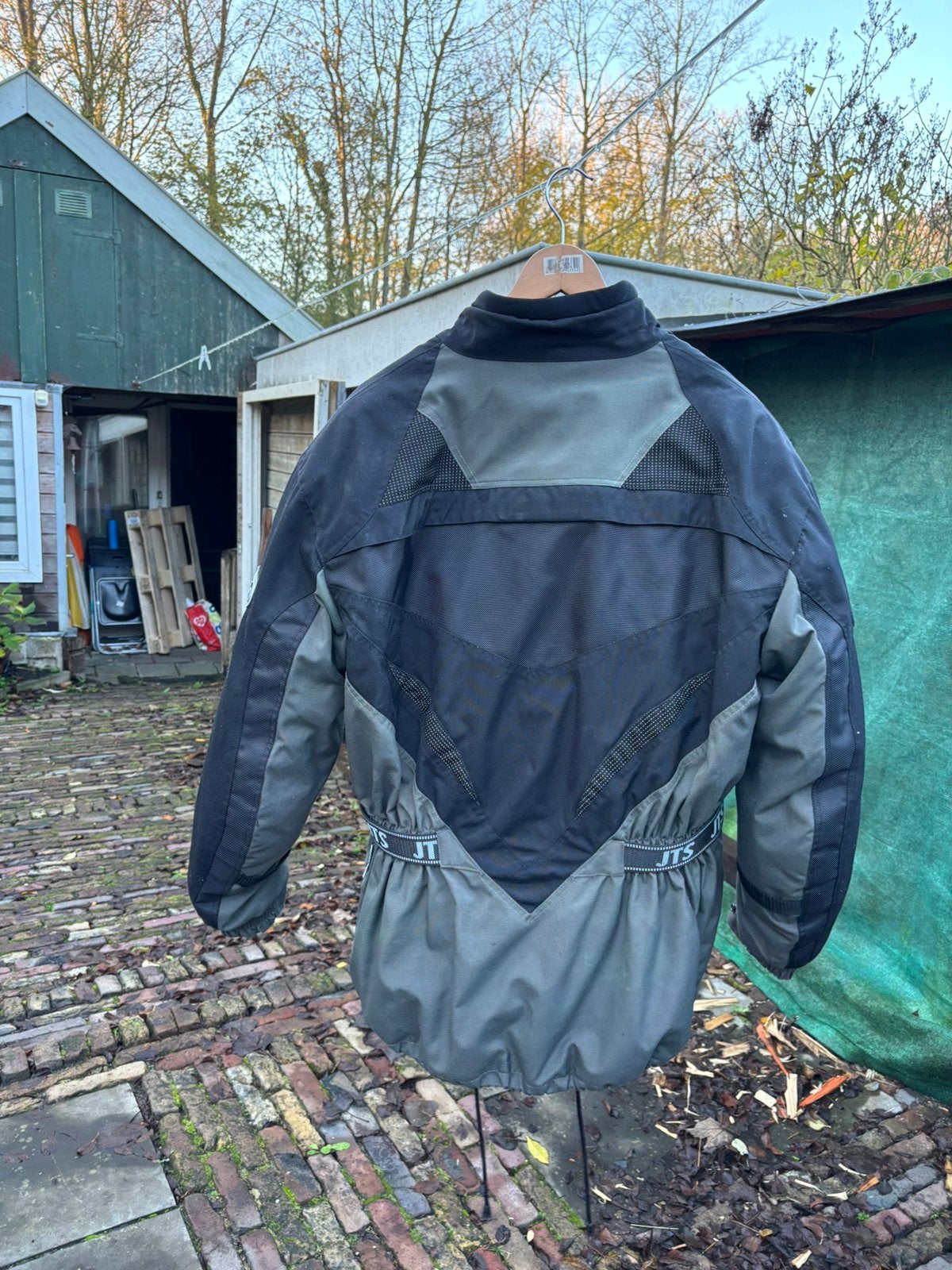 Motorjas maat xl JTS, Motoren, Ophalen of Verzenden, Tweedehands, Heren, Jas | textiel