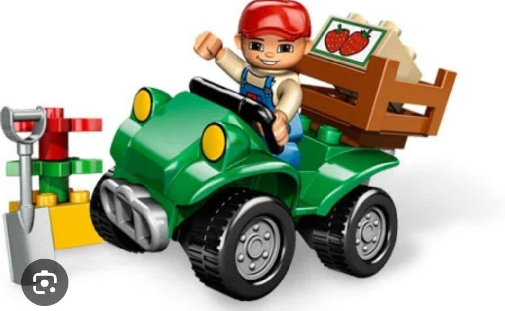 duplo boerderij quad 5645, Kinderen en Baby's, Speelgoed | Duplo en Lego, Gebruikt, Ophalen of Verzenden, Compleet, Duplo