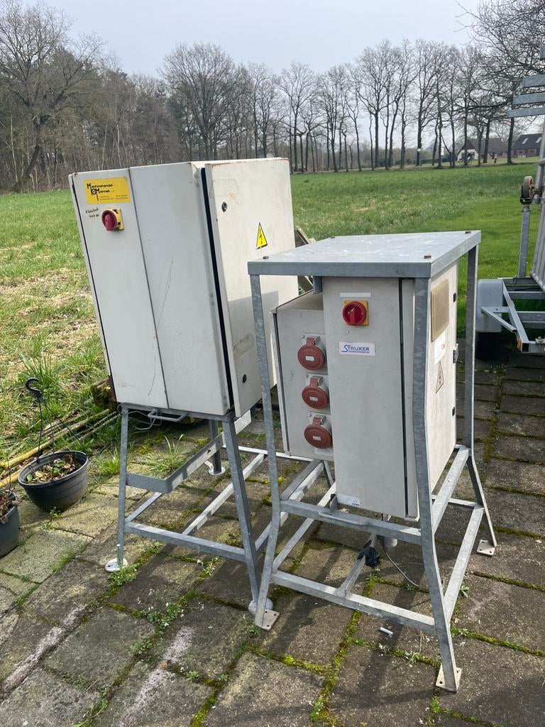 Bouwmeterkast, Doe-het-zelf en Verbouw, Elektra en Kabels, Ophalen, Gebruikt