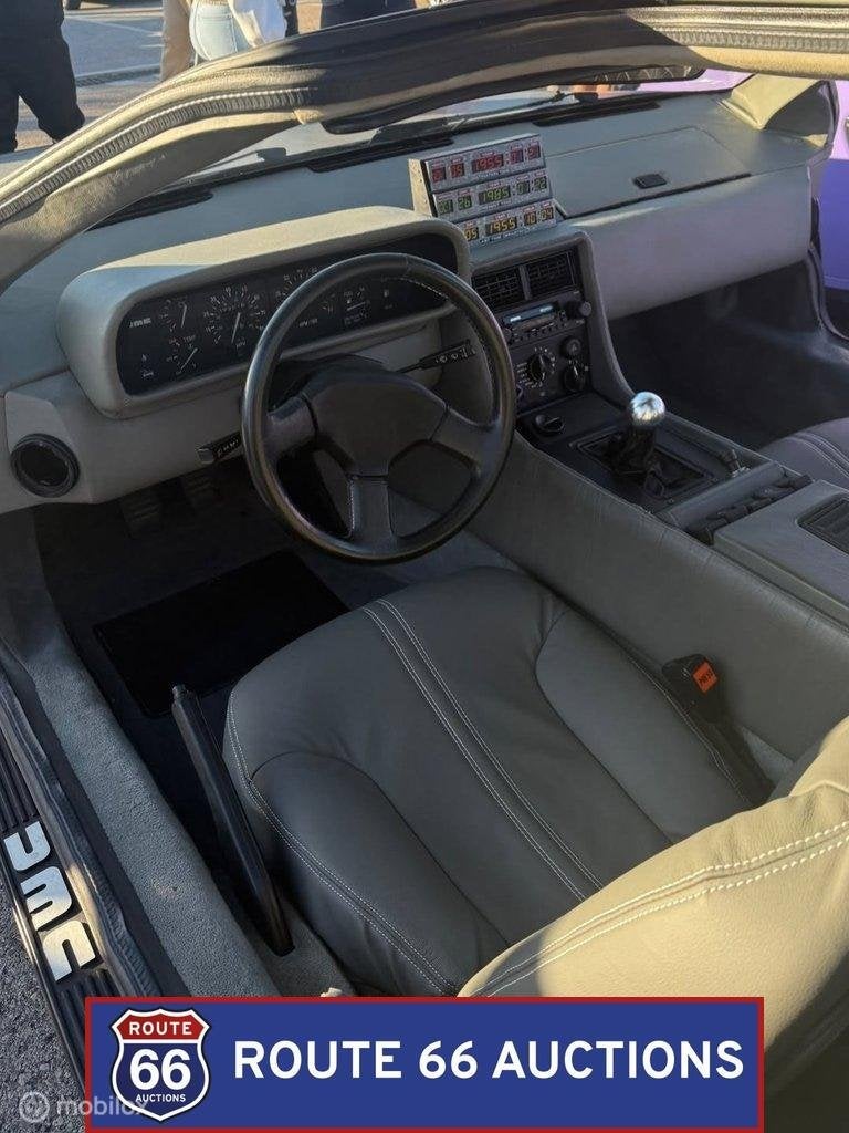 DeLorean DMC-12 | 1981 | Route 66 Auctions, Overige merken, Overige carrosserieën, Zwart, Bedrijf