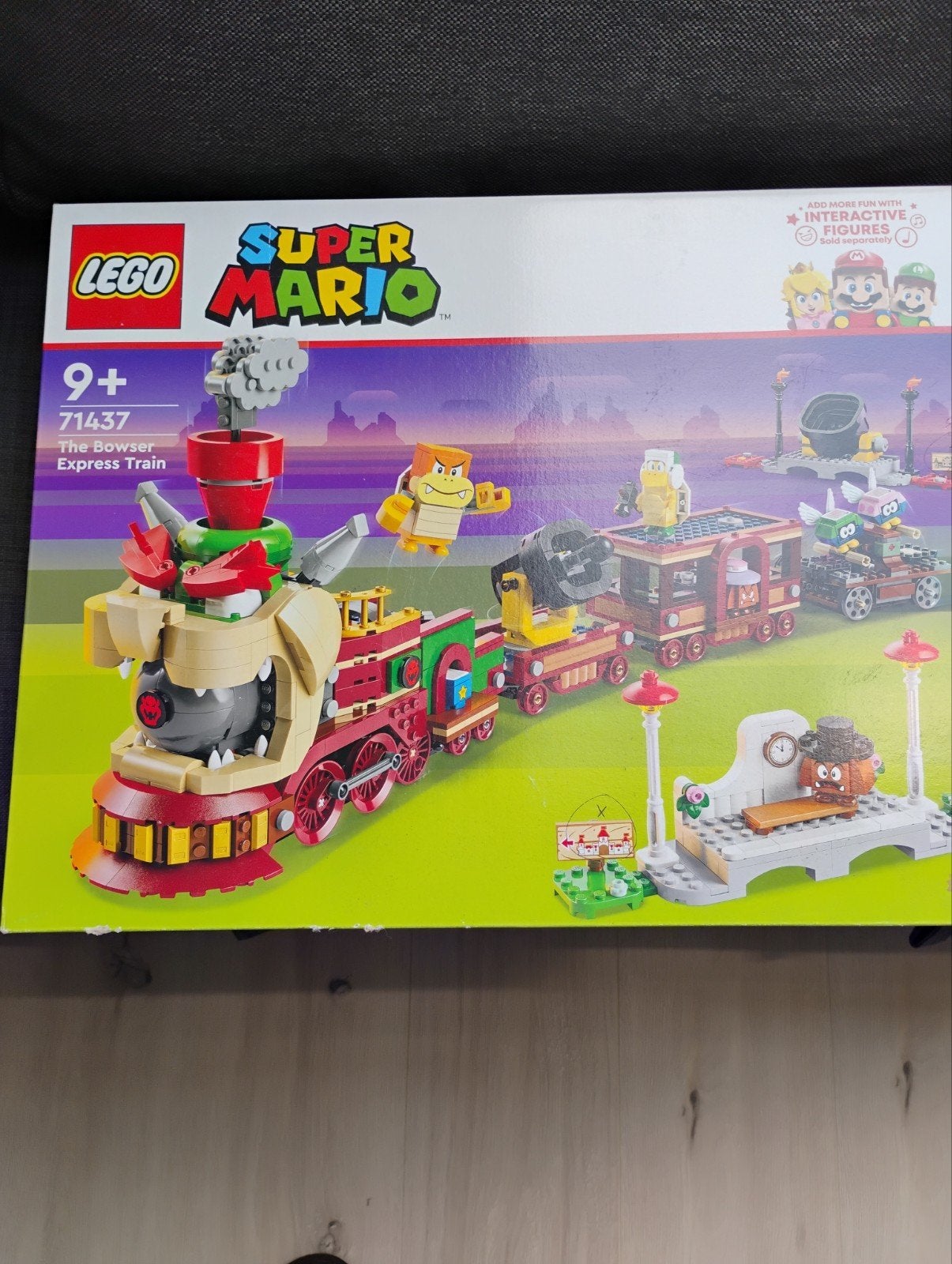 LEGO Super Mario 71437 The Bowser Express Train, Kinderen en Baby's, Gebruikt, Lego, Ophalen of Verzenden, Inclusief instructies