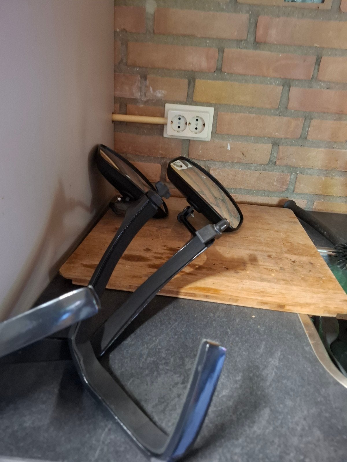 Emuk Audi Q5 (08-16) & Q7 (09-15) caravan XL spiegels, Ophalen, Gebruikt, Audi